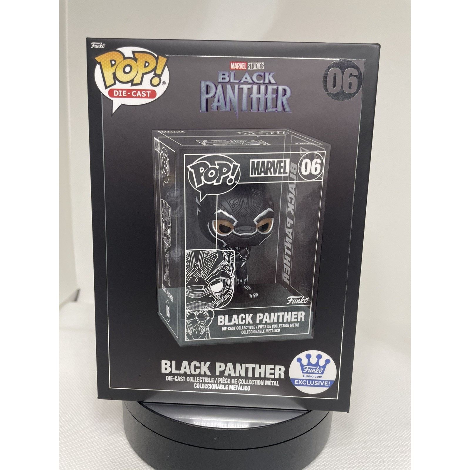 Other Funko Pop! Diecast Black Panther Web FW Exclusive #06 Size ONE SIZE - 1 Thumbnail