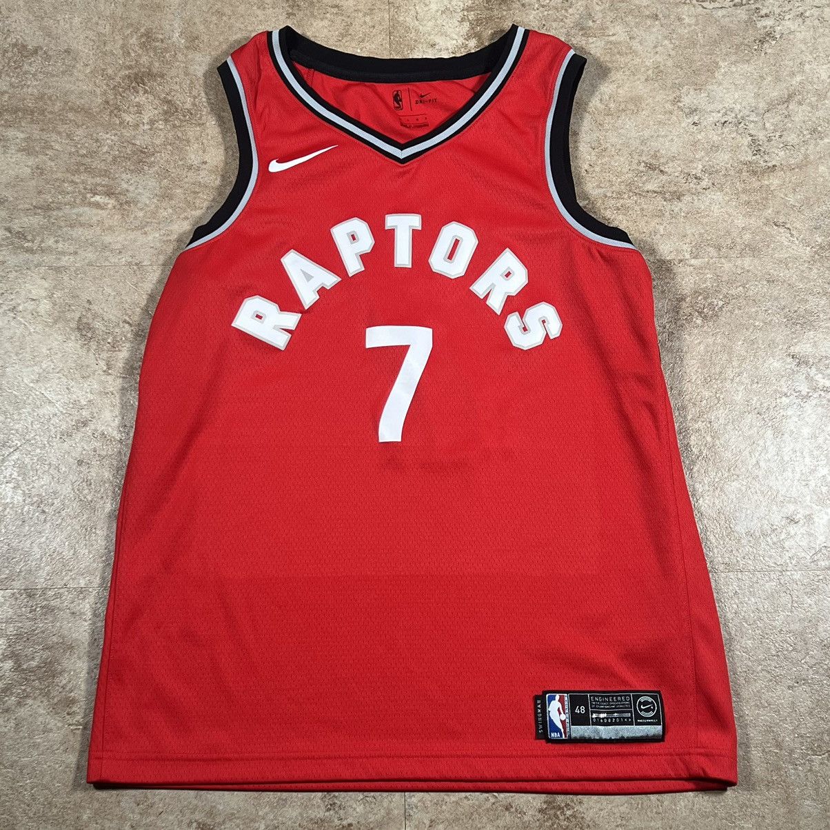 Nike Swingman Kyle Lowry #7 Toronto Raptors Jersey Men's