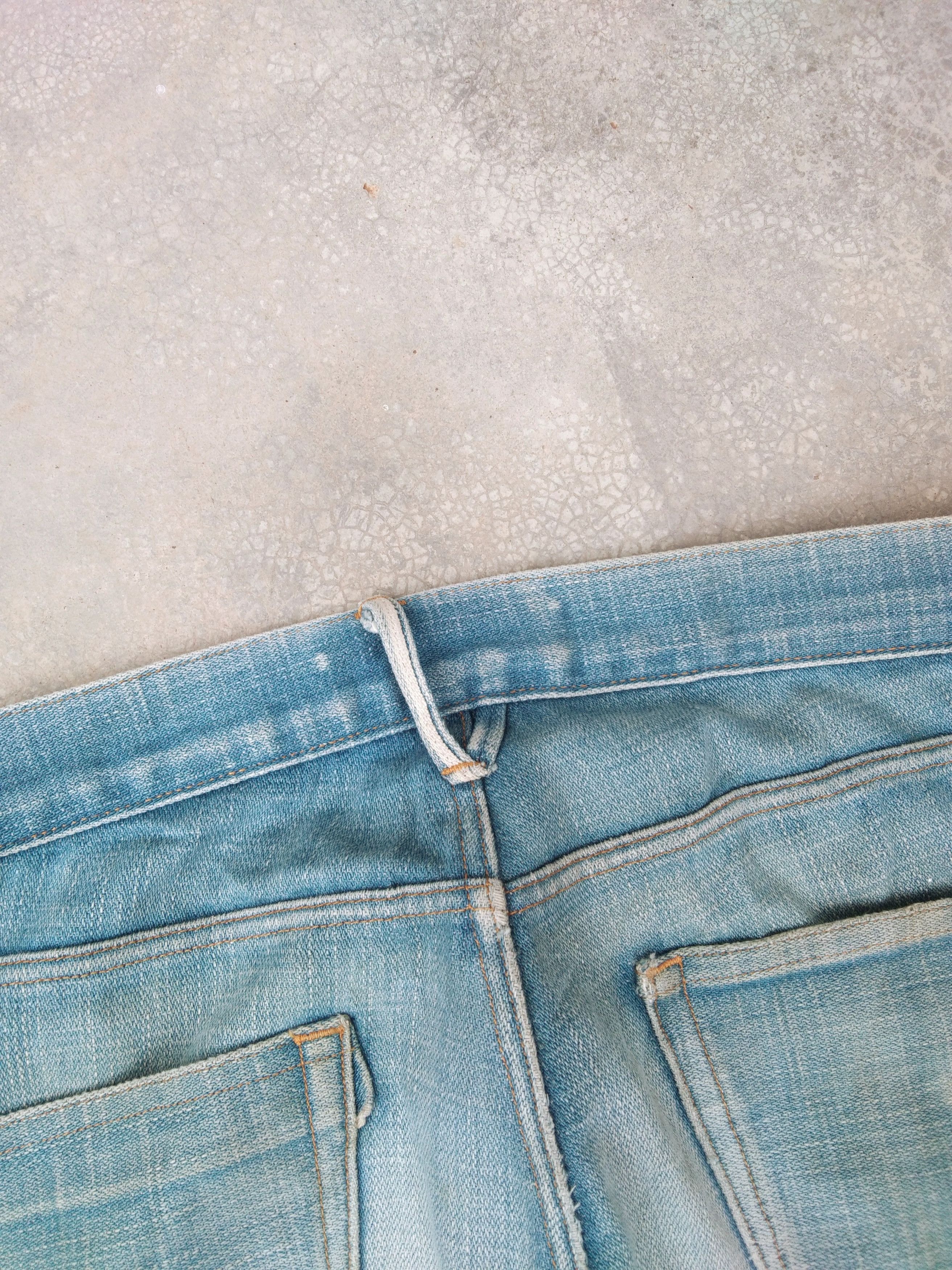 3x1 Vintage Japan 3 X 1 Selvedge Redline Distressed Jeans 30x30 Size US 30 / EU 46 - 5 Thumbnail
