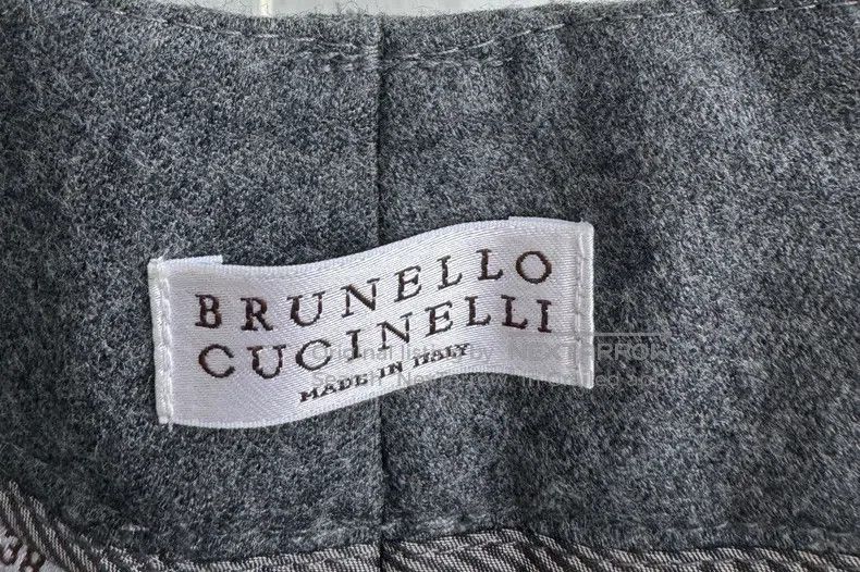 Brunello Cucinelli Brunello Cucinelli Woolen women's trousers Size 25" / US 0 / IT 36 - 5 Thumbnail
