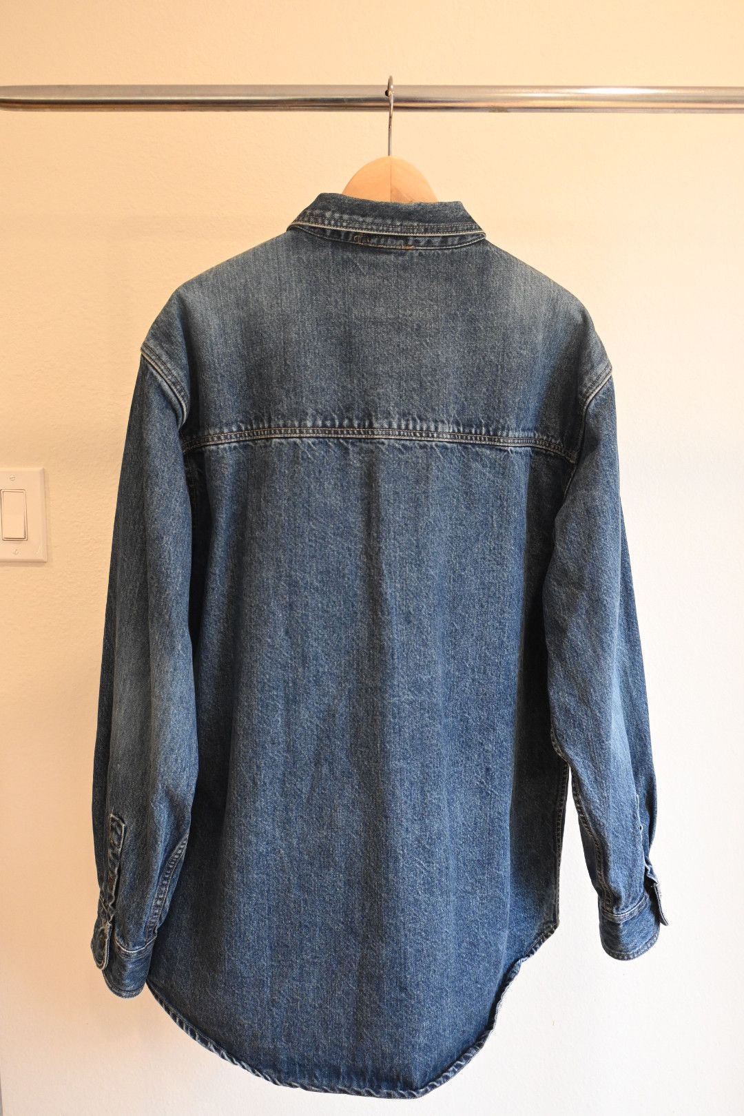 Marithe + Francois Girbaud Denim Shirt Size US XL / EU 56 / 4 - 6 Thumbnail