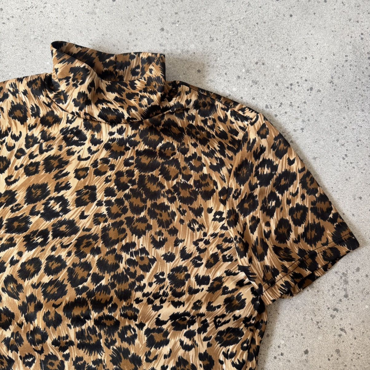Morgan De Toi Morgan de Toi Vintage Leopard Y2K T-Shirt Blouse Size M / US 6-8 / IT 42-44 - 4 Thumbnail