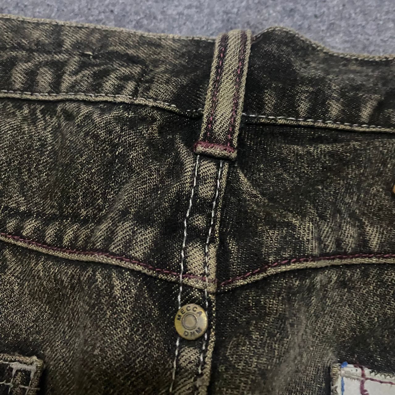 Antonio Meccariello 💥Best Offer💥Mecca Ontario Baggy Distressed Denim Size US 34 / EU 50 - 14 Thumbnail