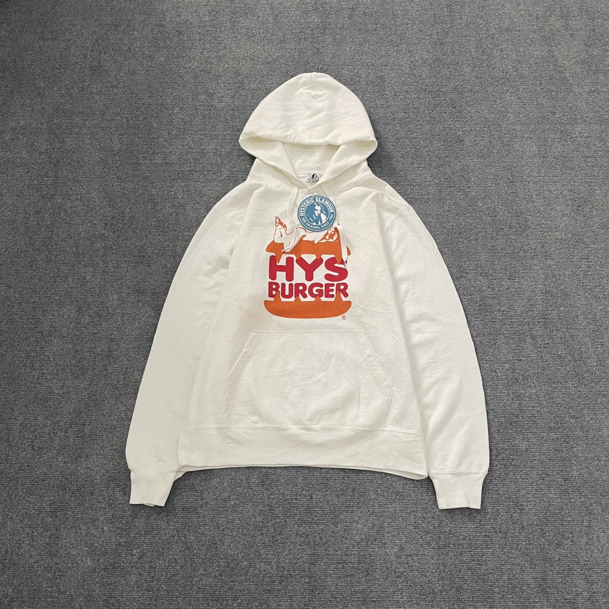 Hysteric Glamour Hysteric Glamour Hoodie Burger Designs NWT Size US L / EU 52-54 / 3 - 1 Thumbnail