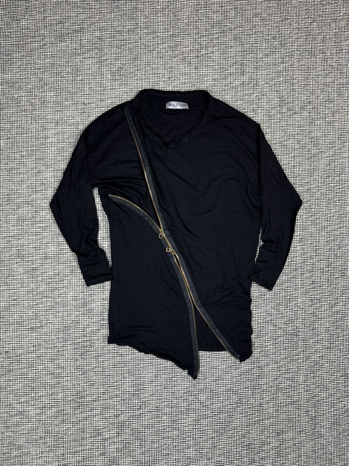 Designer × Diesel Diesel x Edun zip blouse avant garde opium Size S / US 4 / IT 40 - 1 Thumbnail