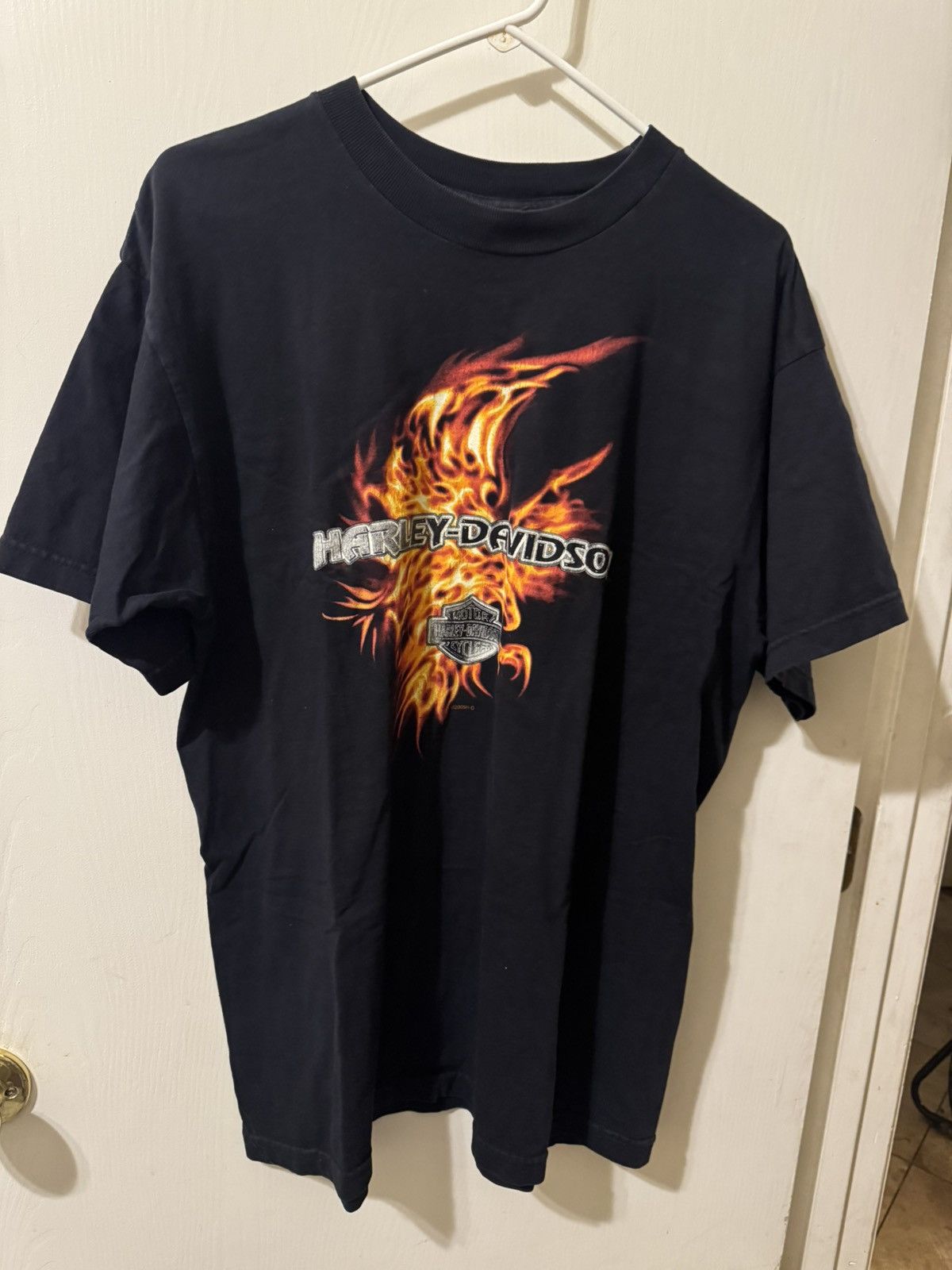 Harley Davidson Y2K Vintage Harley Tee Size US XL / EU 56 / 4 - 2 Thumbnail