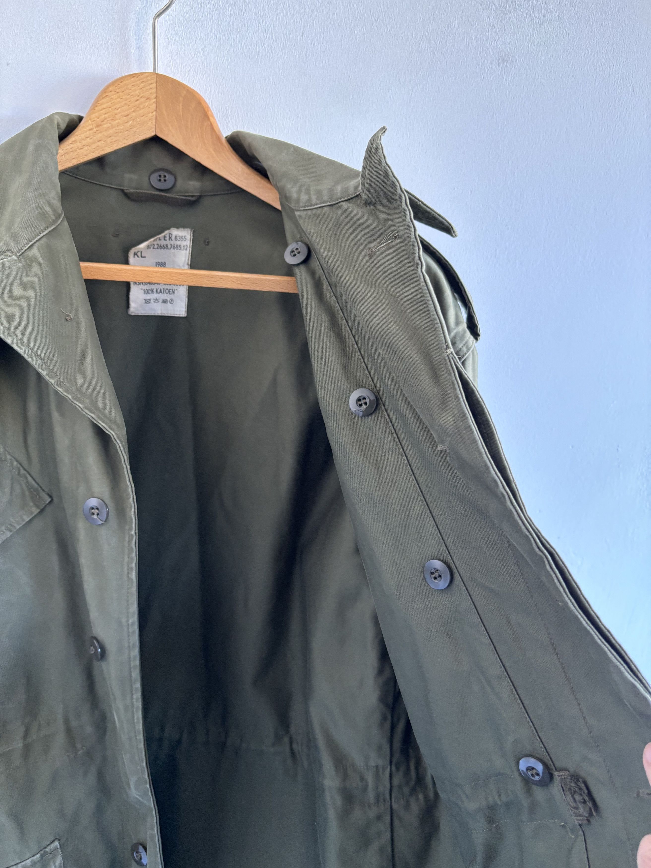 Japanese Brand Vintage 1988 Dutch M65 Field Combat Jacket Size US L / EU 52-54 / 3 - 11 Thumbnail