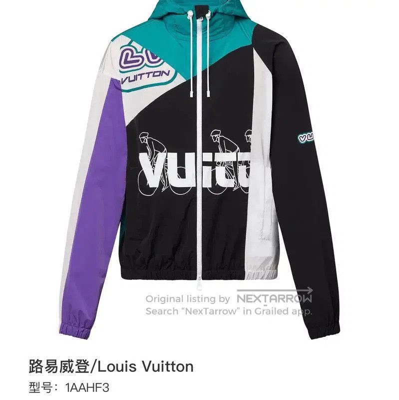 Louis Vuitton Louis Vuitton Colorful Windbreaker Jacket for Men . Size US M / EU 48-50 / 2 - 7 Thumbnail