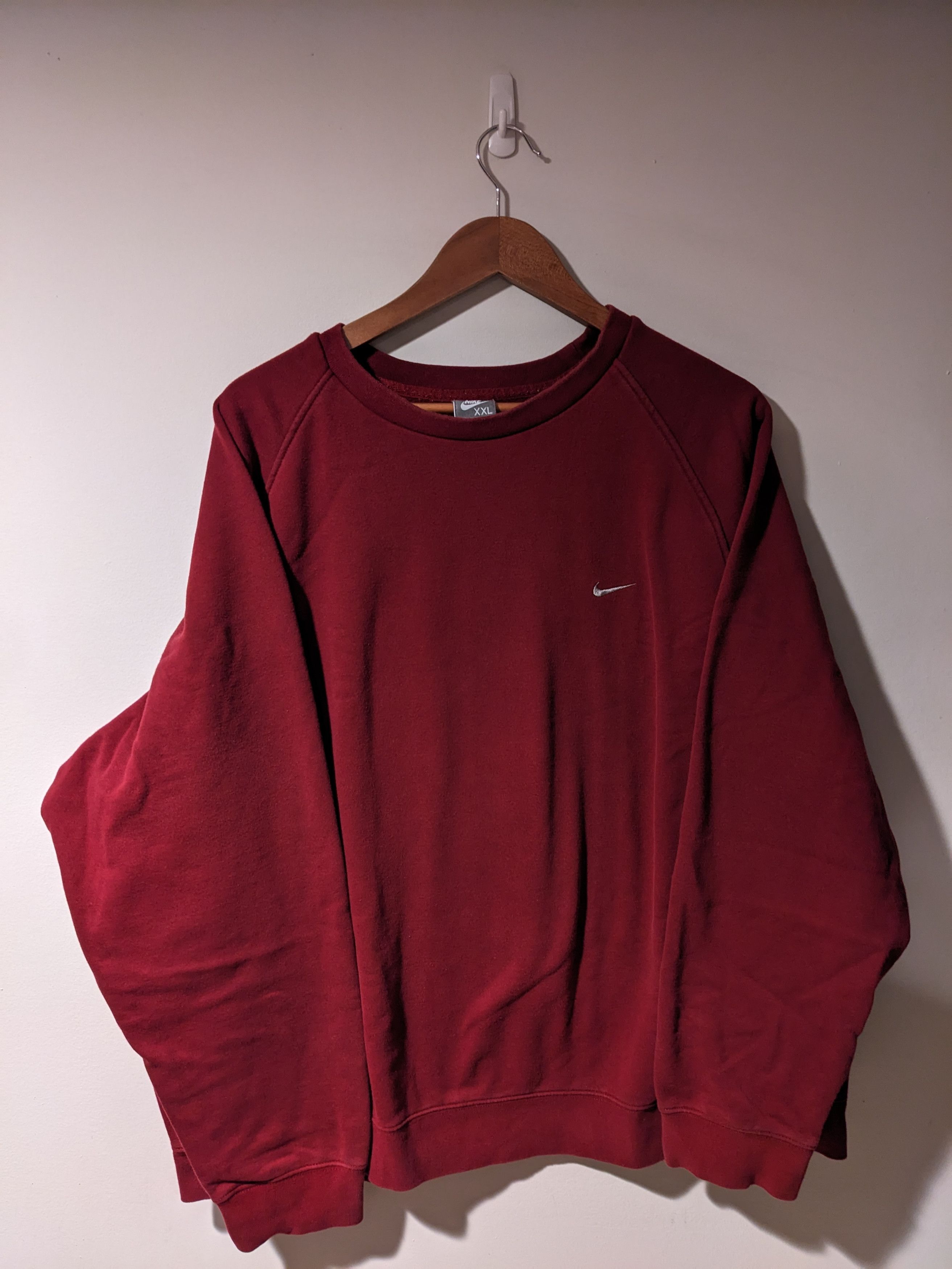 Nike × Vintage Vintage Y2K Nike Mini Swoosh Essential XX-Large Sweatshirt Size US XXL / EU 58 / 5 - 1 Thumbnail