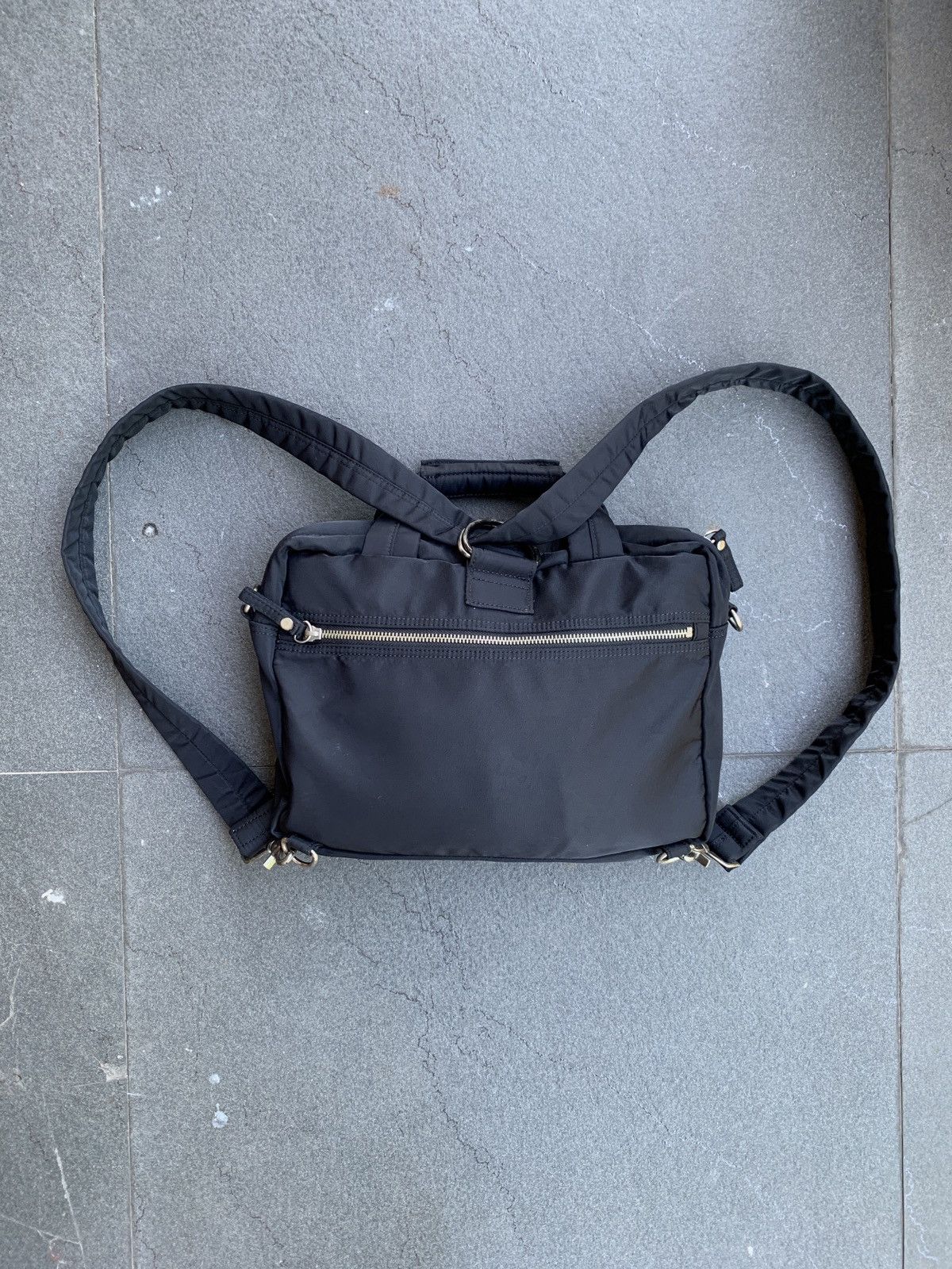 Jean Paul Gaultier Nylon 2 Way Crossbody Backpack Size ONE SIZE - 9 Thumbnail