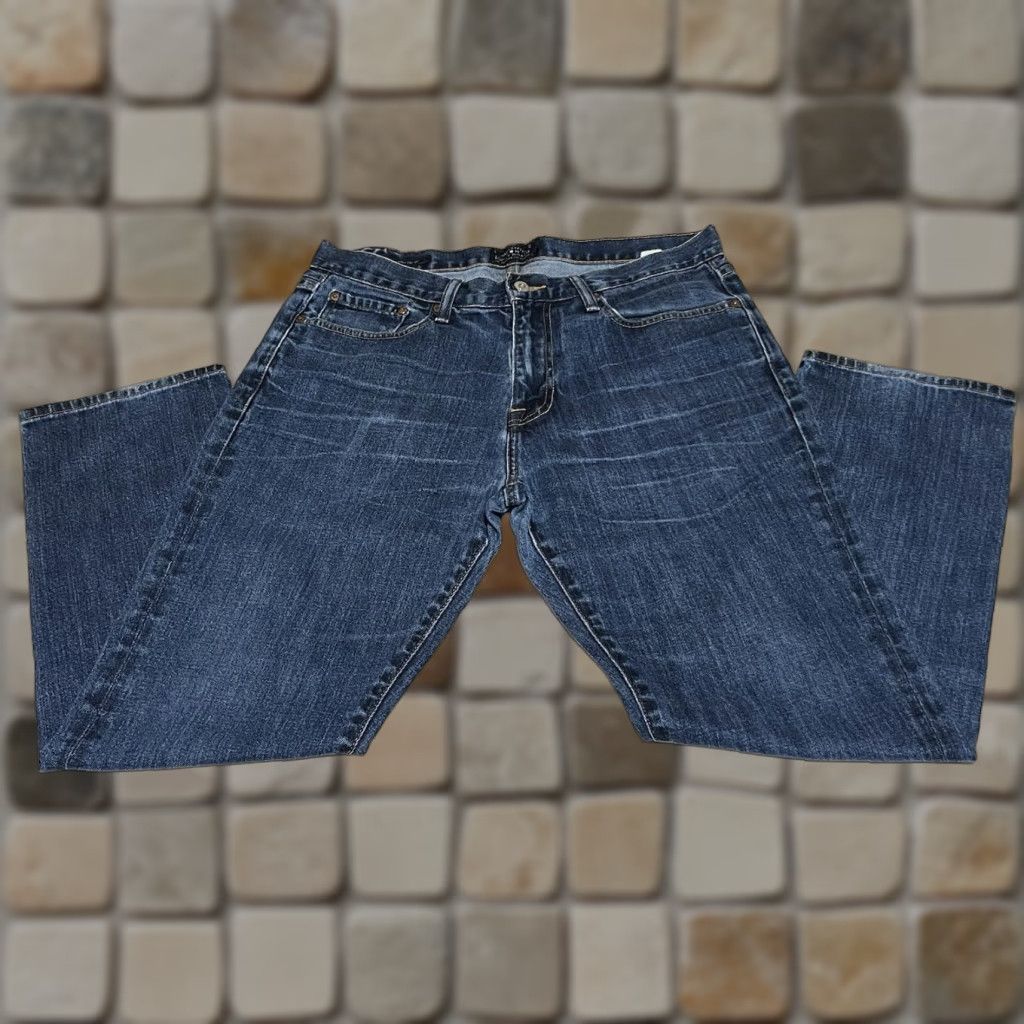Lucky Brand Lucky Brand Jeans Mens 34x30 34x29 Athletic Fit Blue Denim Size US 34 / EU 50 - 1 Thumbnail