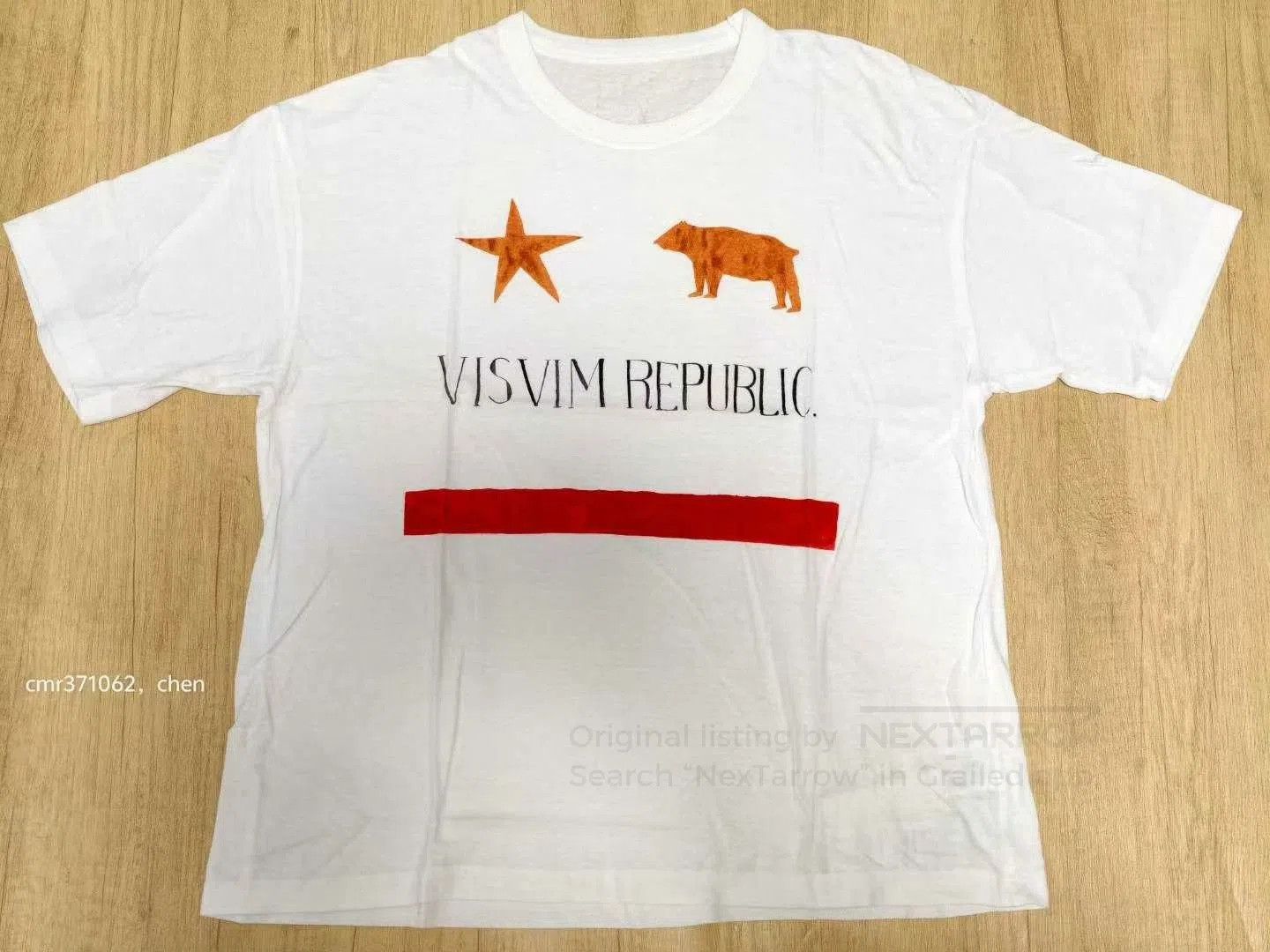 Visvim VISVIM 25AW JUMBO TEE S/S REPUBLIC. Size US M / EU 48-50 / 2 - 1 Thumbnail