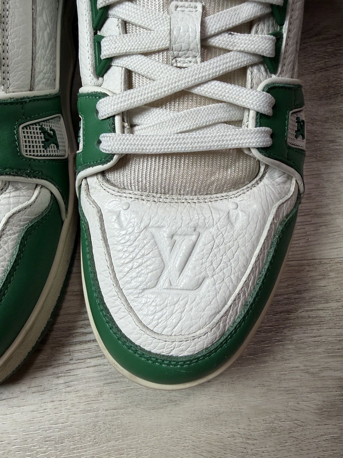 Louis Vuitton Louis Vuiton Trainer Green Size US 6 / EU 39 - 5 Thumbnail