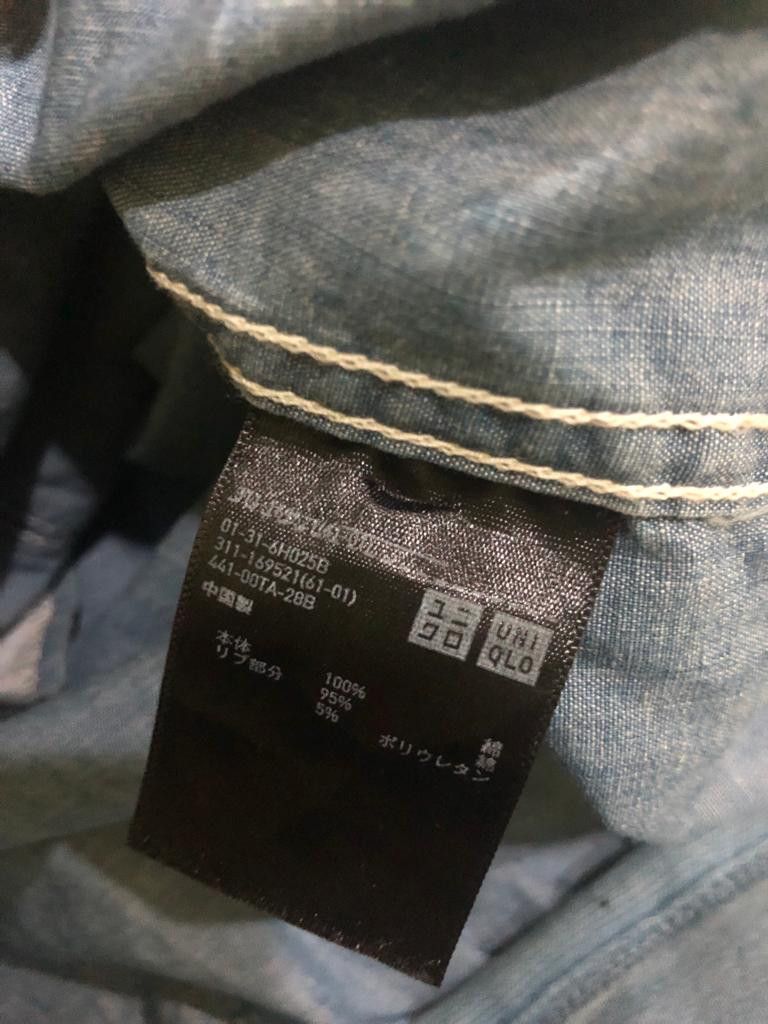 Lemaire × Uniqlo Uniqlo AND Lemaire Soft Denim Indigo Button Jacket (M) Size US M / EU 48-50 / 2 - 13 Thumbnail