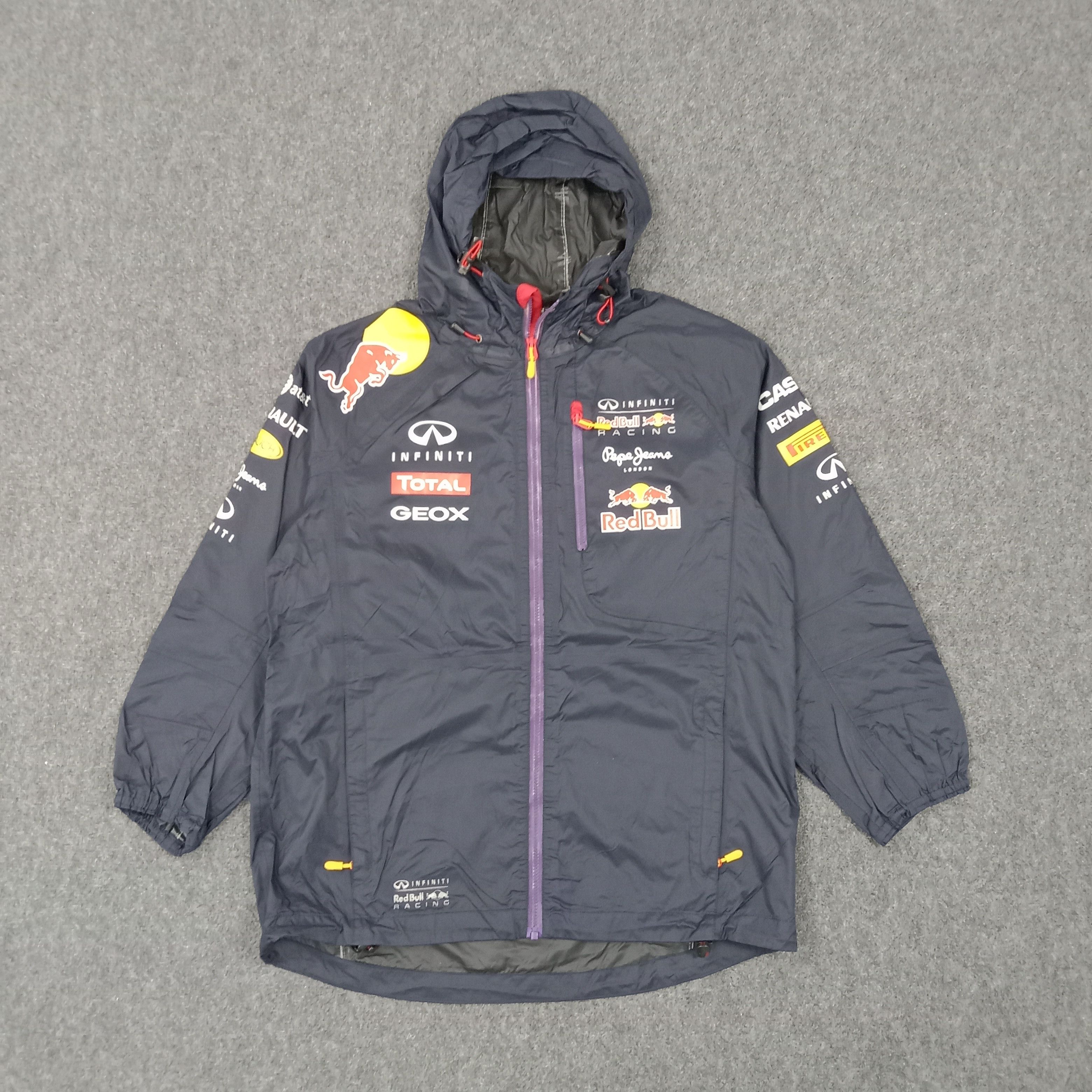 Pepe Jeans × Red Bull × Vintage Redbull Racing X Pepe Jeans Outdoor Waterproof Jacket Size US M / EU 48-50 / 2 - 5 Thumbnail