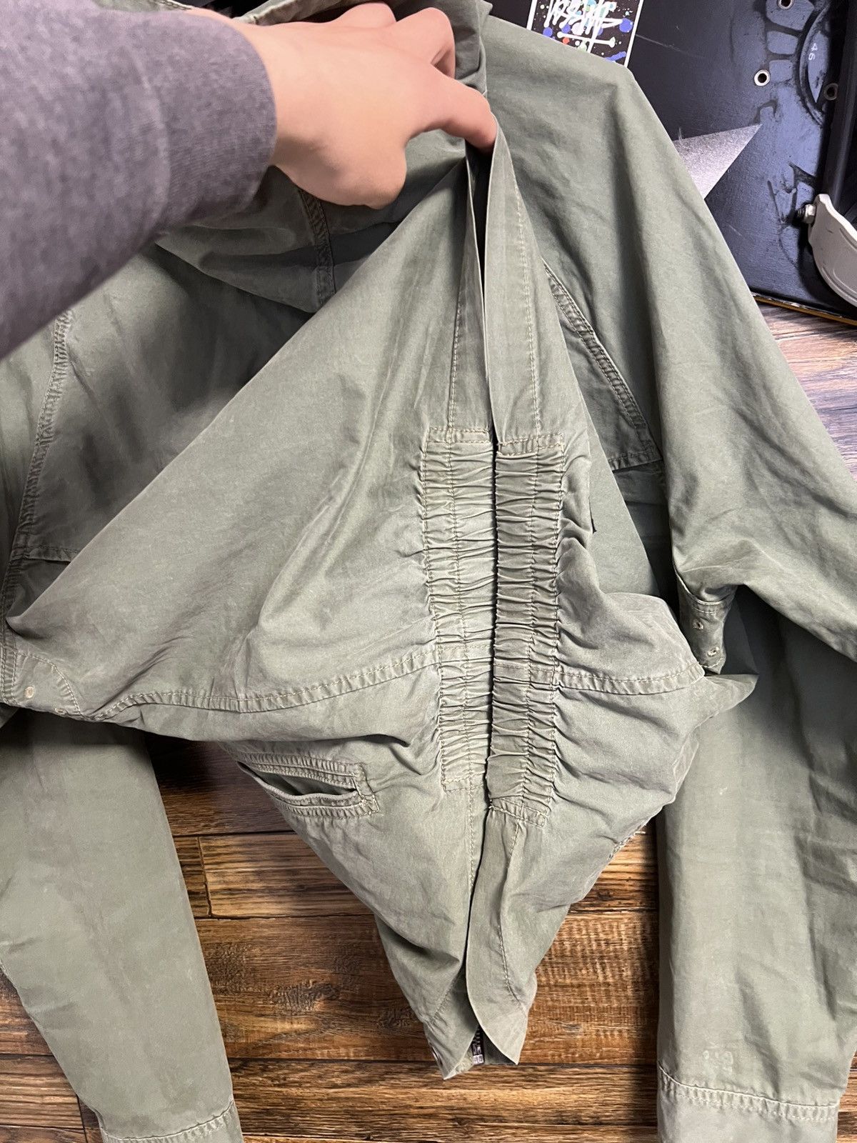 Polo Ralph Lauren × Vintage POLO RALPH LAUREN Military Jacket Green Big Pony Cotton Size US XL / EU 56 / 4 - 14 Thumbnail