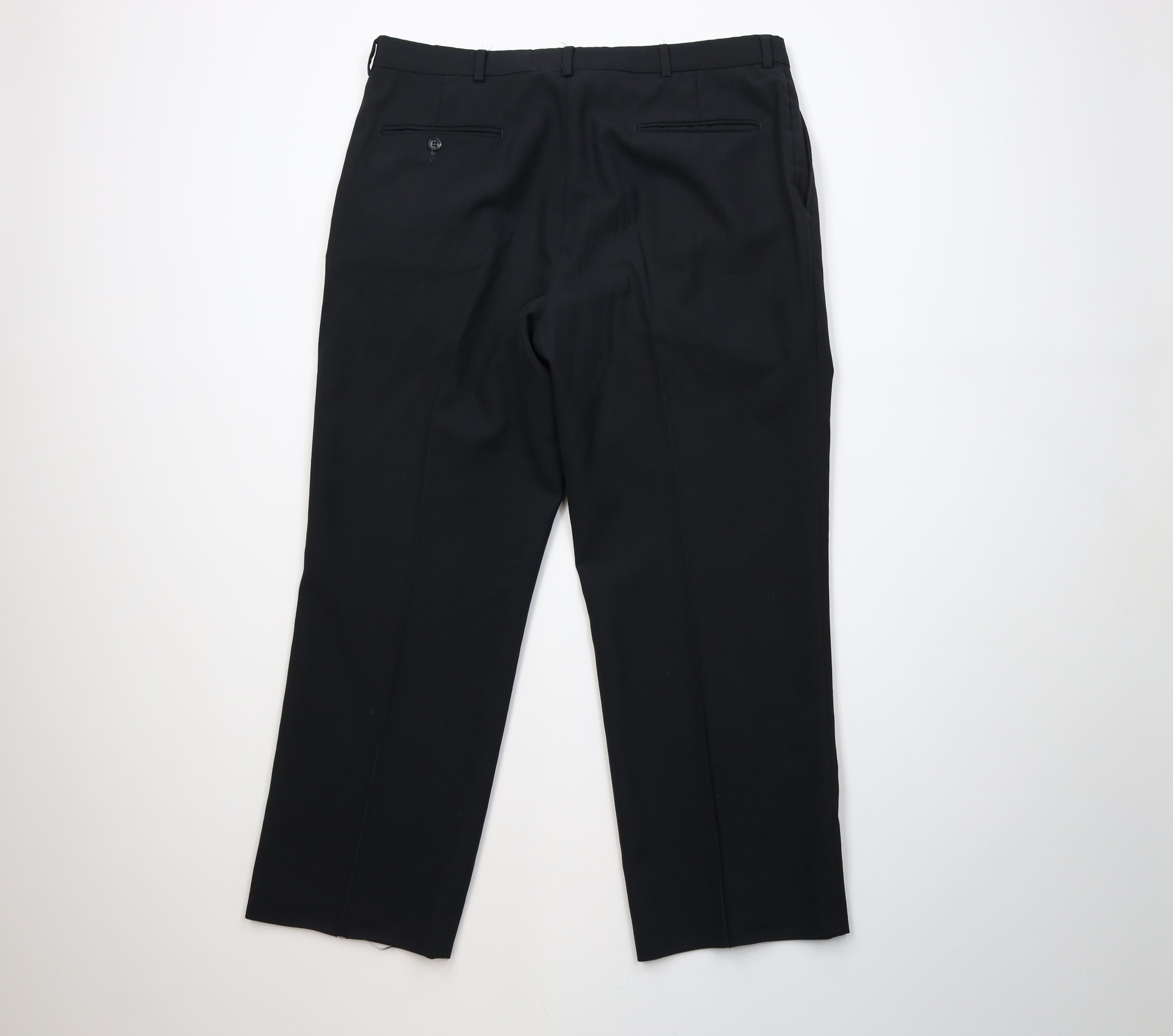 Vintage Vintage 90s Streetwear Wool Knit Wide Leg Chino Pants Size US 38 / EU 54 - 11 Thumbnail