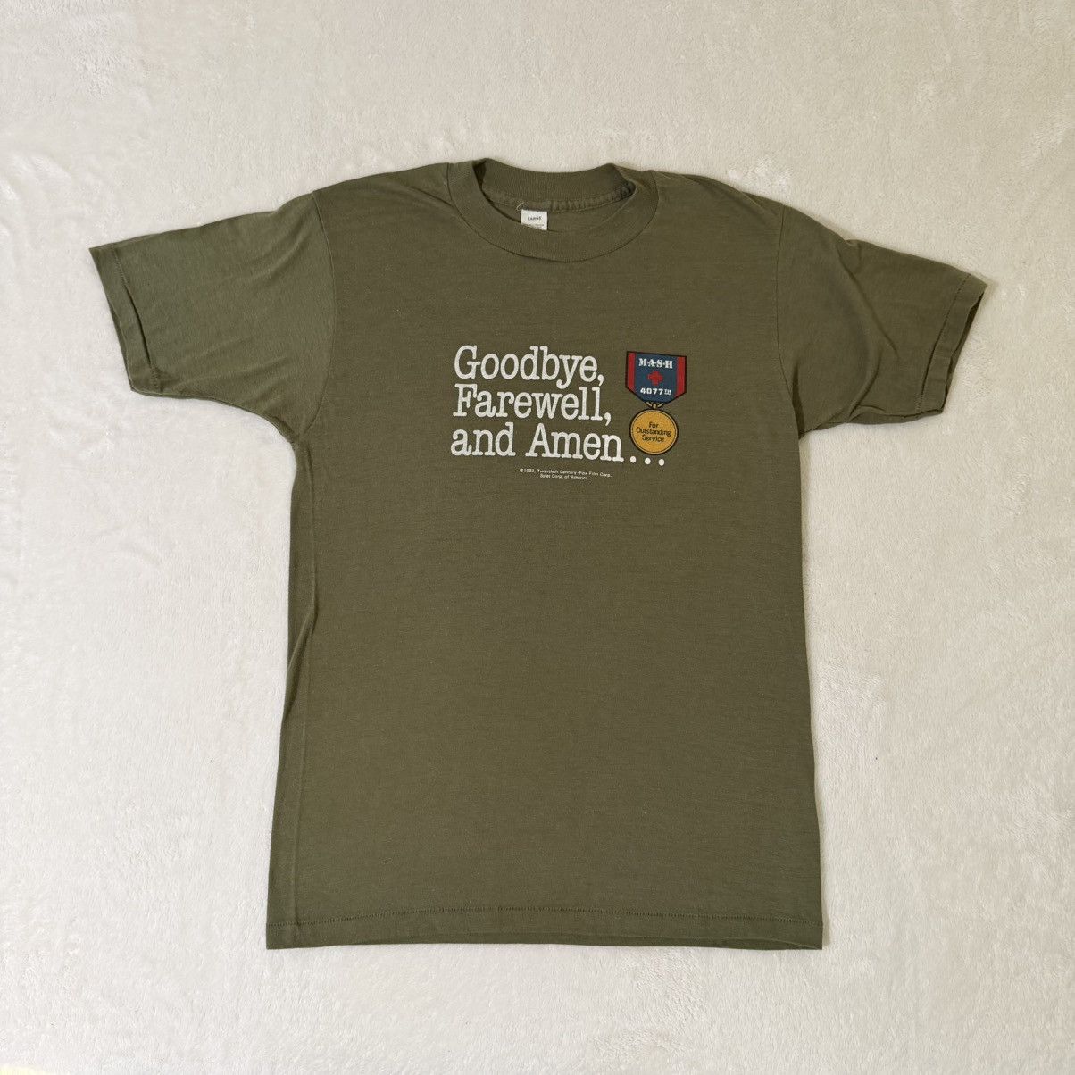 Other 1983 MASH TV Show Goodbye Farewell and Amen T-Shirt Size US S / EU 44-46 / 1 - 1 Thumbnail
