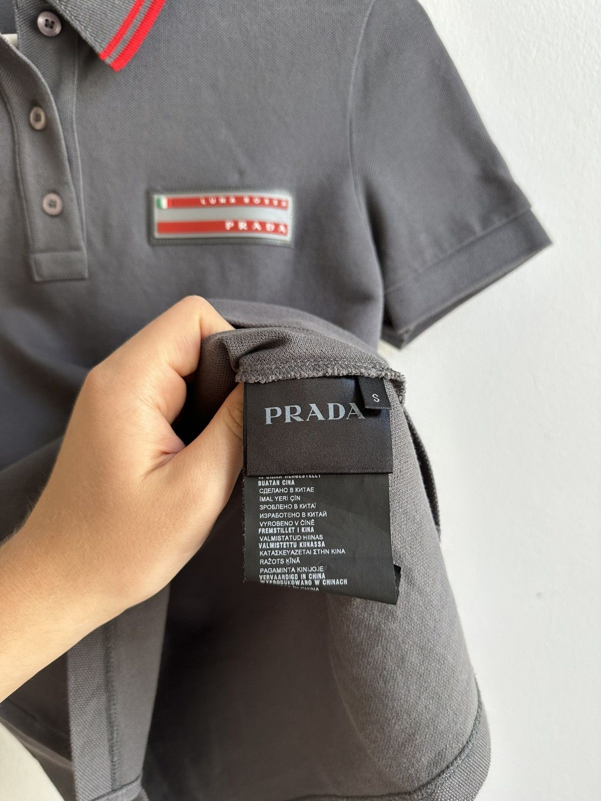 Prada Prada Luna Rossa Rare Luxury Unisex Polos Size US S / EU 44-46 / 1 - 5 Thumbnail