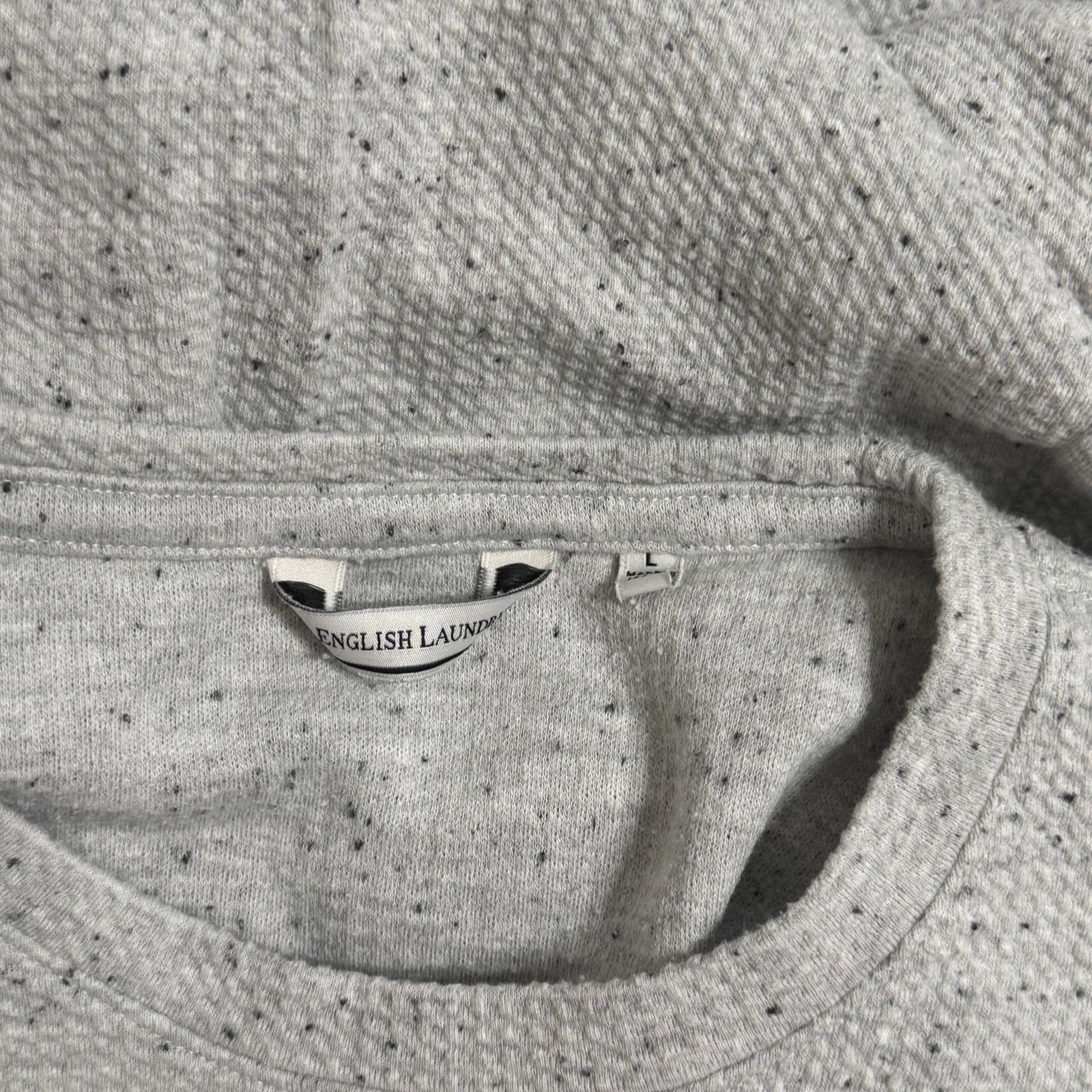 English Laundry English Laundry Speckled Crewneck Sweater | Sz L Size US L / EU 52-54 / 3 - 7 Thumbnail