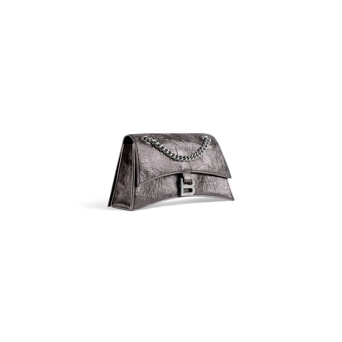 Balenciaga o1la1rc1a0725 Size: OS / Crush Small Chain Bag Metallized Size ONE SIZE - 4 Thumbnail