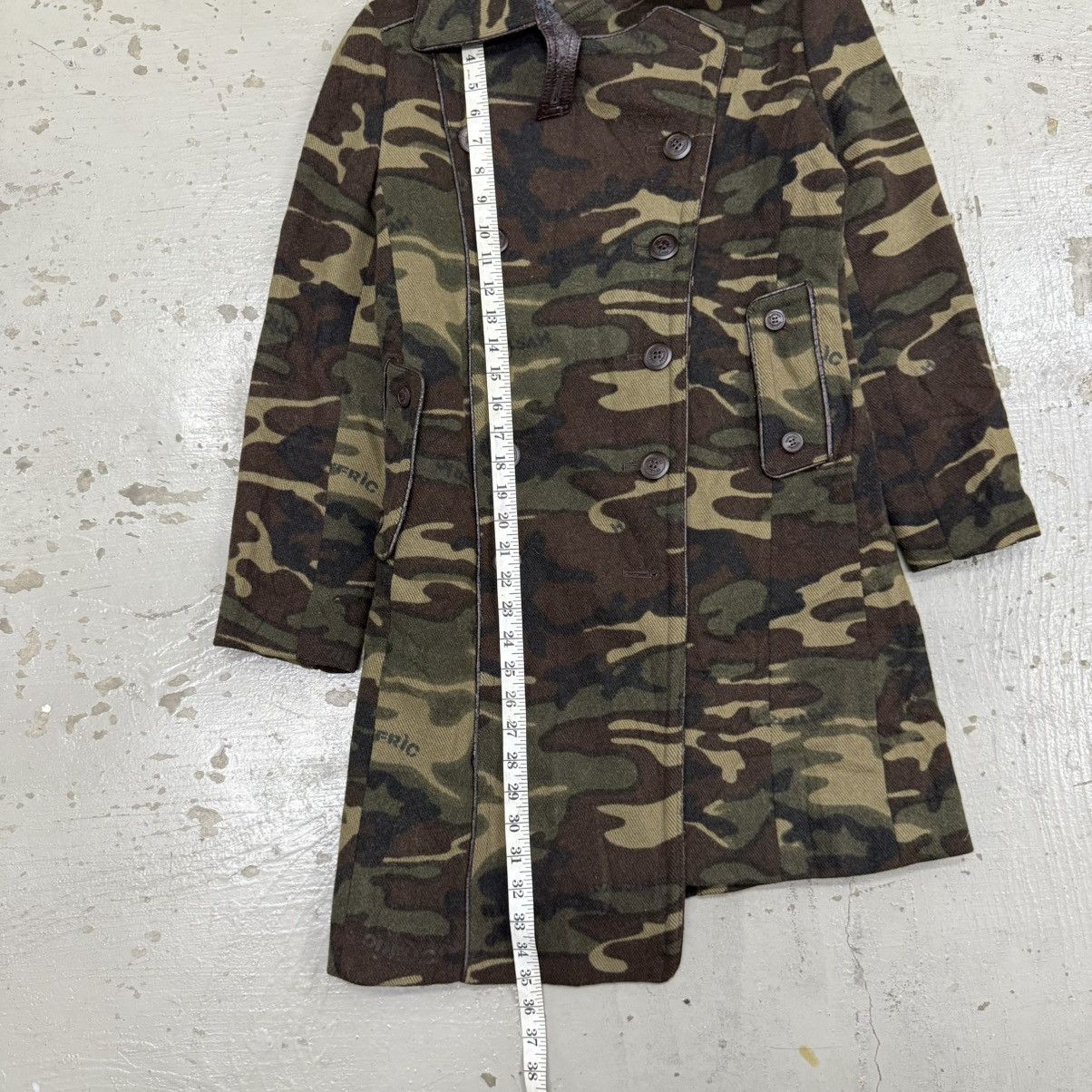 Hysteric Glamour Grail Vintage Hysteric Glamour Camouflage Trench Coat Jacket Size US S / EU 44-46 / 1 - 7 Thumbnail