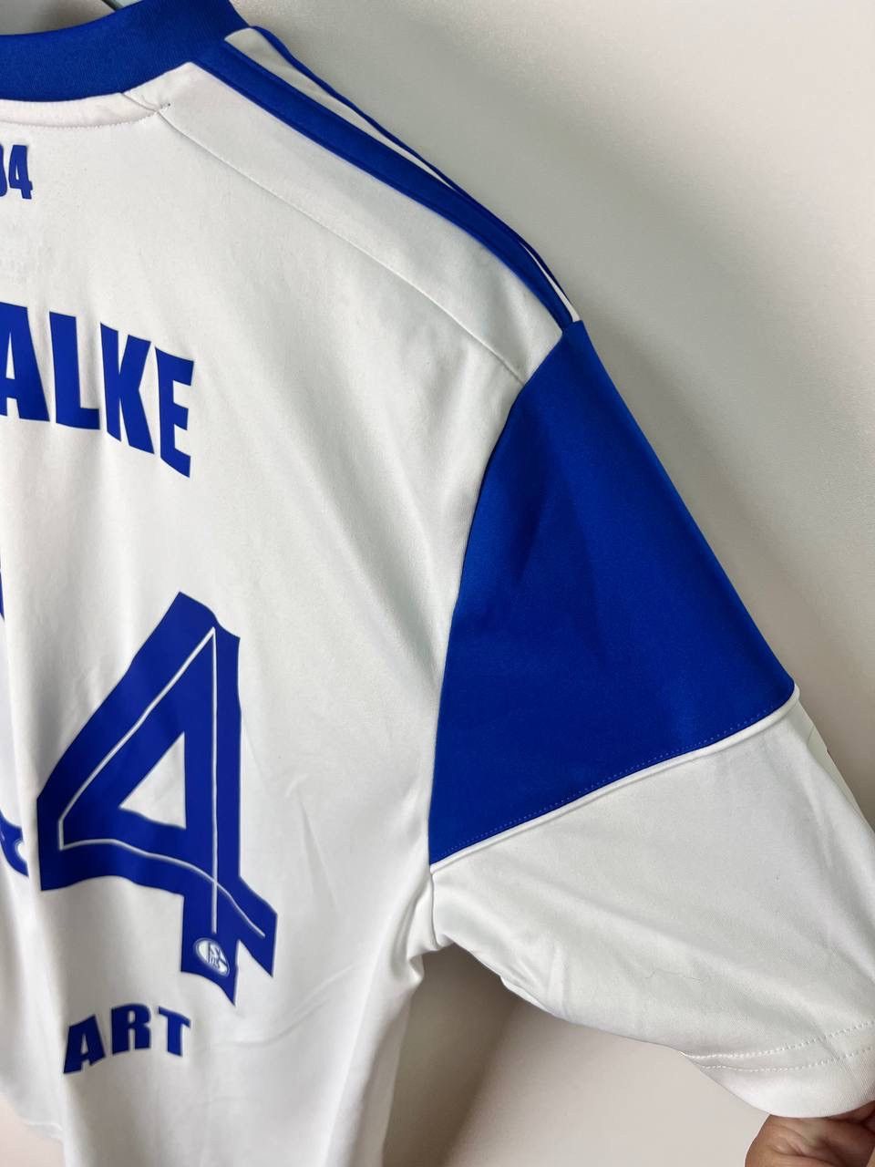 Vintage Schalke 04 Adidas Lennart jersey t-shirts size M Size US M / EU 48-50 / 2 - 14 Thumbnail