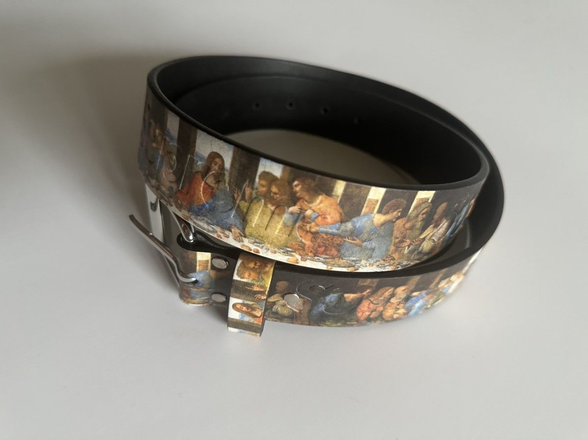 Supreme × Toy Machine Supreme Toy Machine Webbing Belt in Leopard