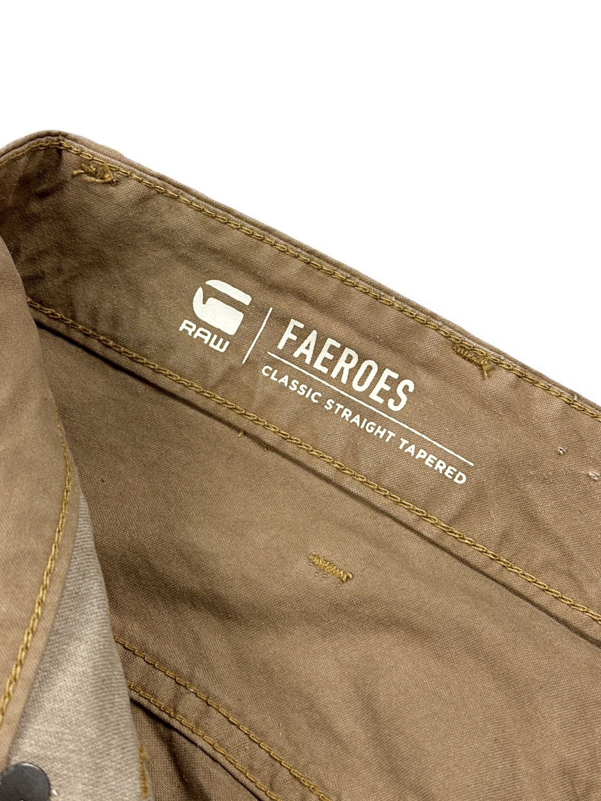 G-Star NWT🏷️ G-Star Faeroes Classic Straight Tapered PM Pants Canvas Size US 28 / EU 44 - 6 Thumbnail
