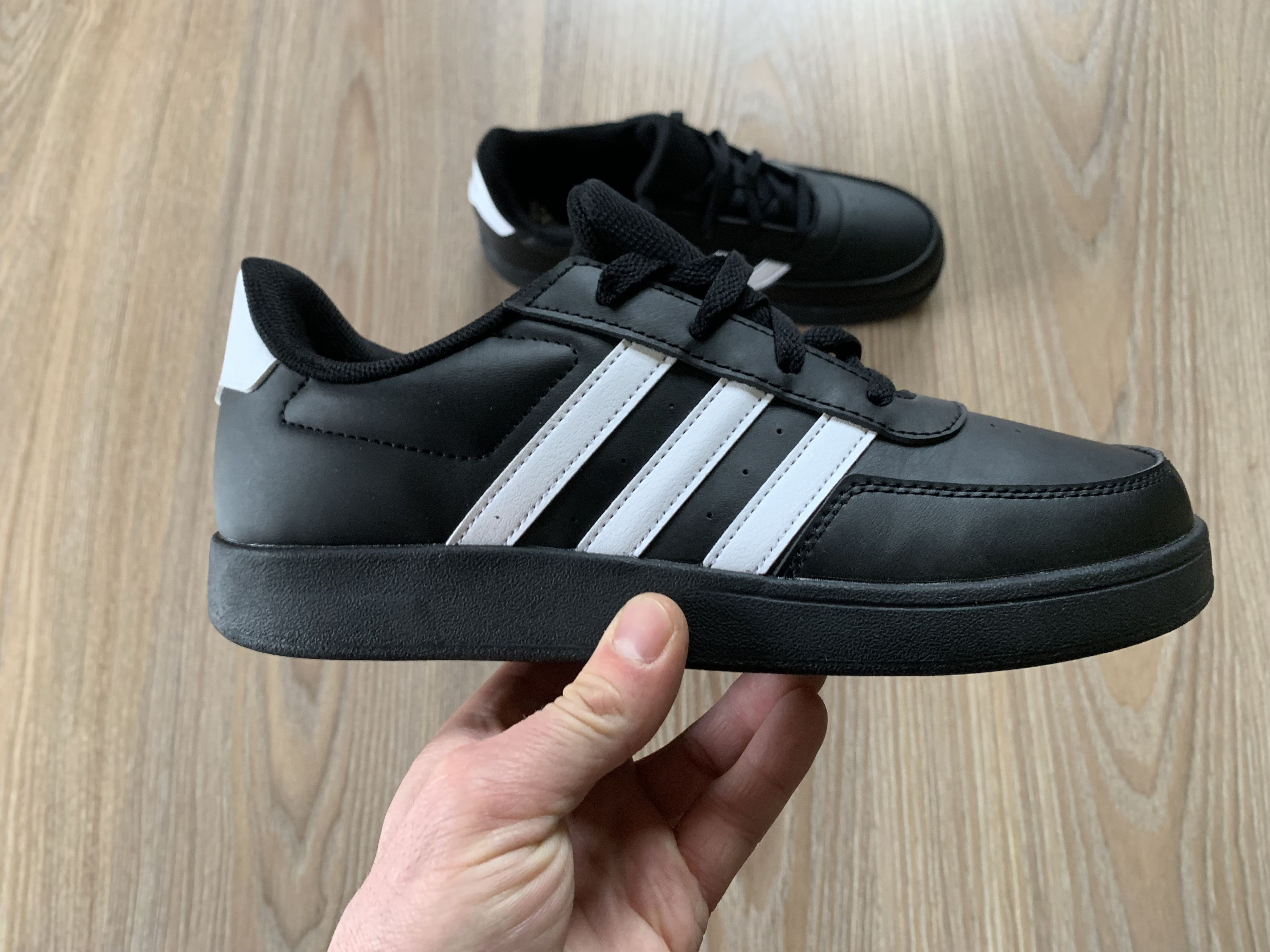 Adidas Adidas Breaknet 2.0 Youth Black Sneakers Size US 7.5 / IT 37.5 - 3 Thumbnail