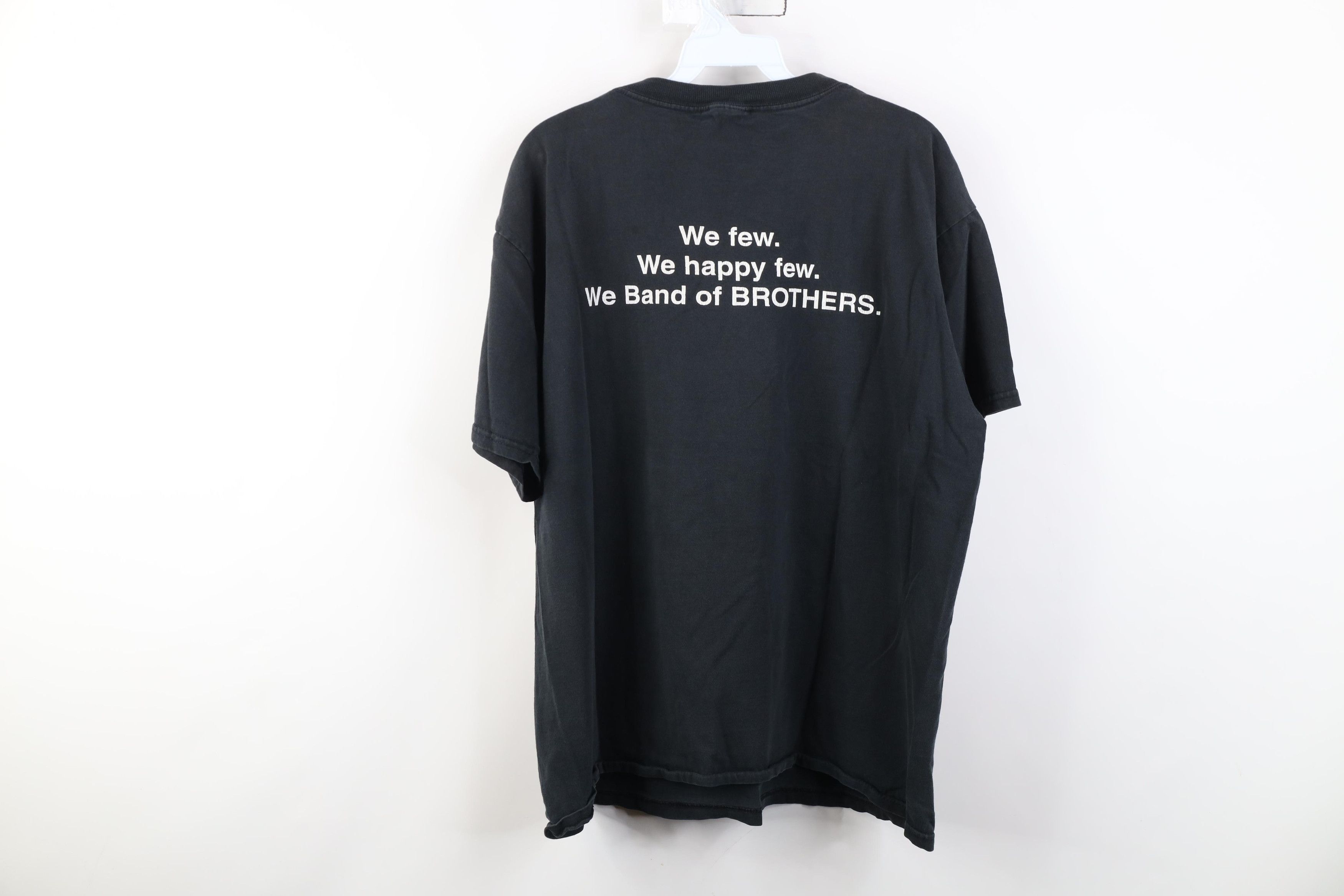 Vintage Vintage IATSE We Few Band of Brothers Shakespeare T-Shirt Size US XL / EU 56 / 4 - 9 Thumbnail