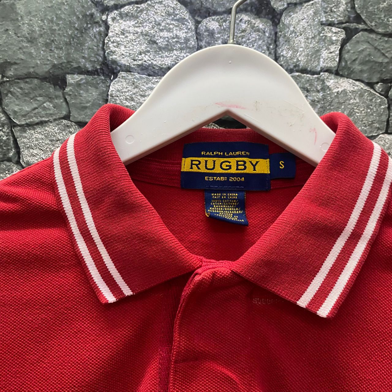 Ralph Lauren 💥Best Offer💥Vintage Ralph Lauren Rugby Polo Shirt Size US S / EU 44-46 / 1 - 4 Thumbnail