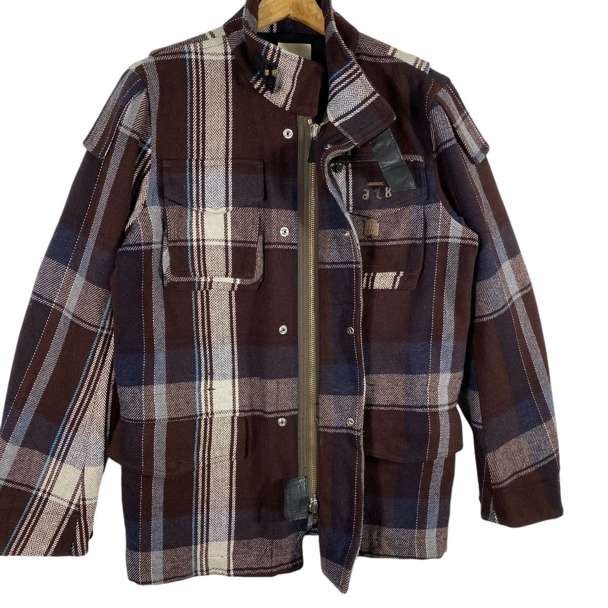 Diesel × Diesel Black Gold Vintage Diesel Wool Button/Zipper Jacket S Size Brown Colour Size US S / EU 44-46 / 1 - 6 Thumbnail