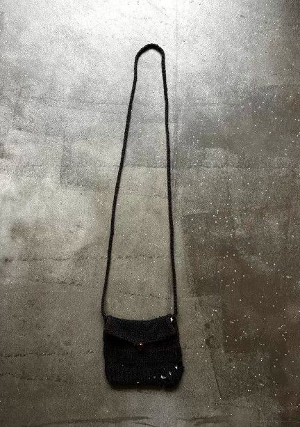 Number (N)ine Number (N)ine 2003 Distressed Knit Shoulder Bag Archive Size ONE SIZE - 7 Thumbnail