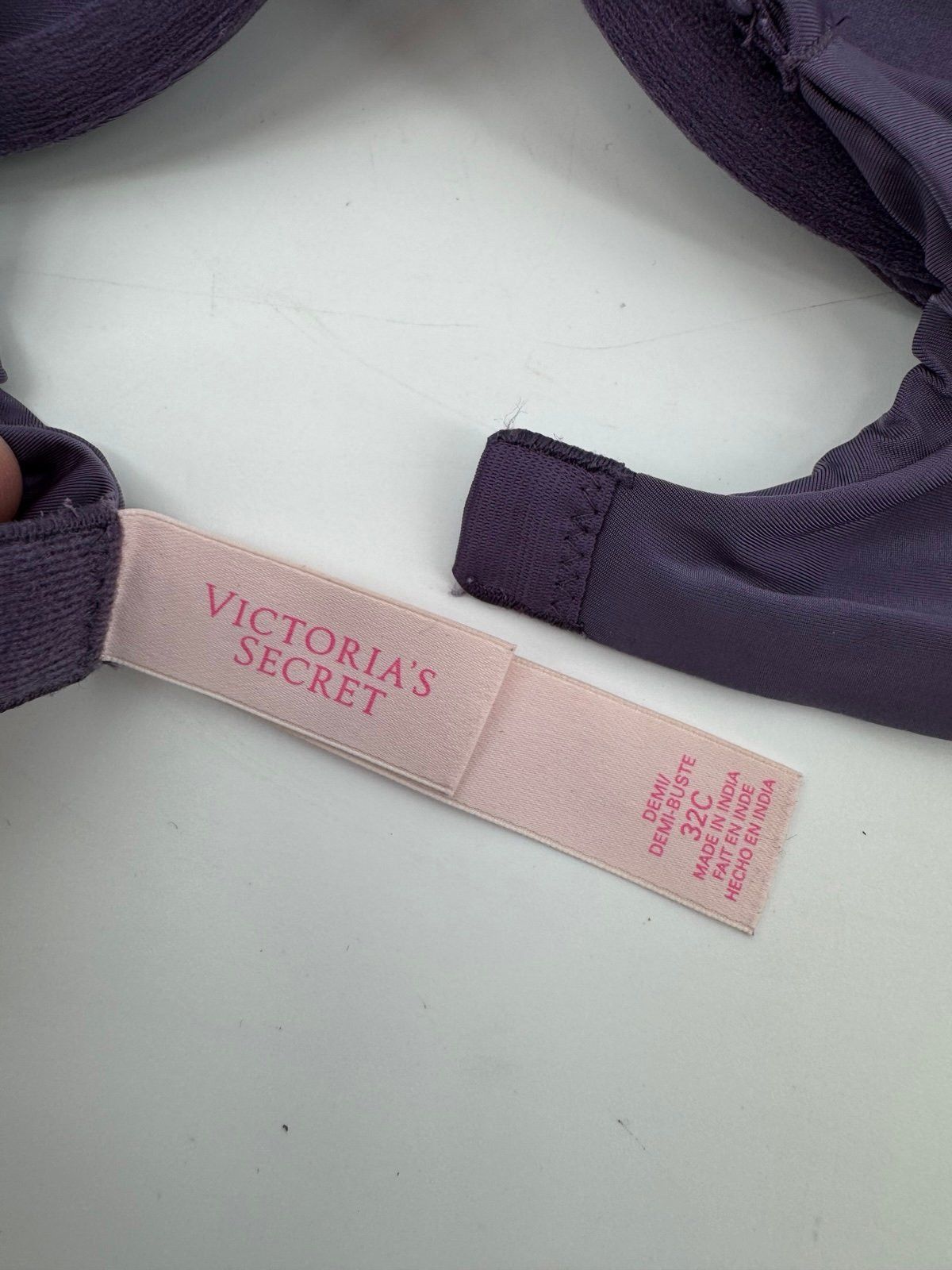 Victoria's Secret Victorias Secret Push-Up Purple Bra 32C Size ONE SIZE - 4 Thumbnail
