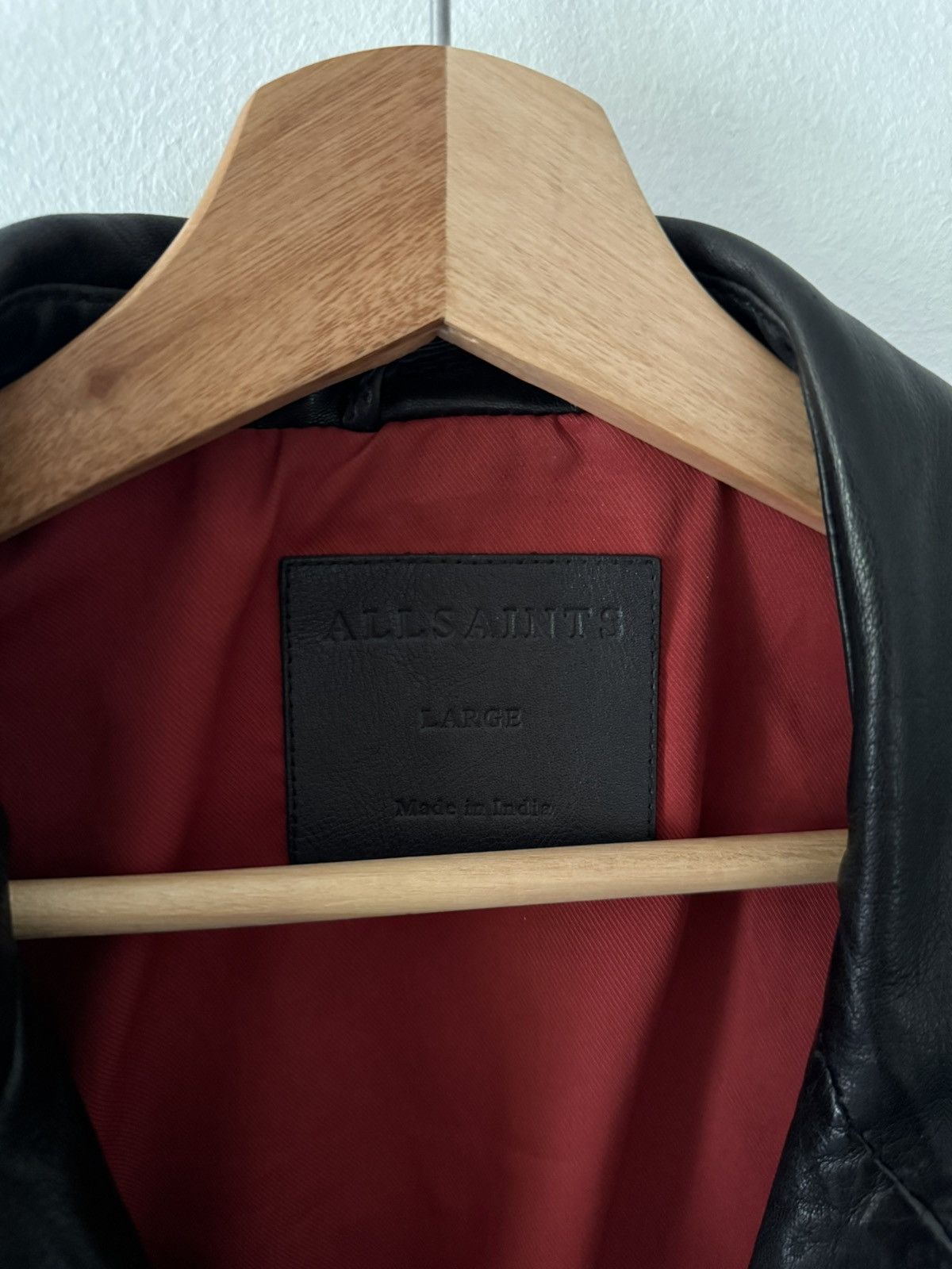 Allsaints Allsaint leather biker jacket Size US L / EU 52-54 / 3 - 3 Thumbnail