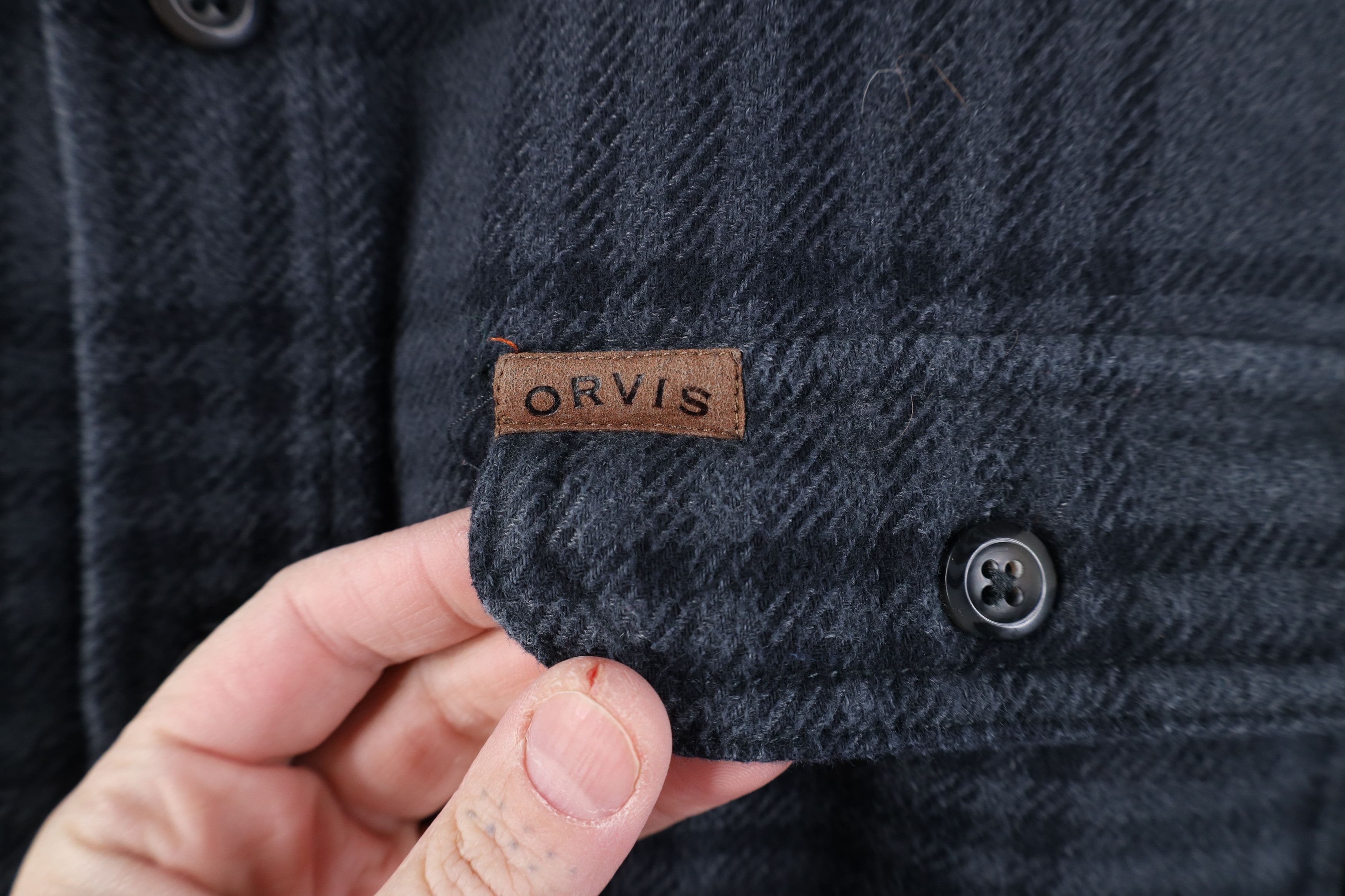 Orvis Vintage Orvis Flannel Button Shirt Jacket Jac Shirt Plaid Size US M / EU 48-50 / 2 - 4 Thumbnail