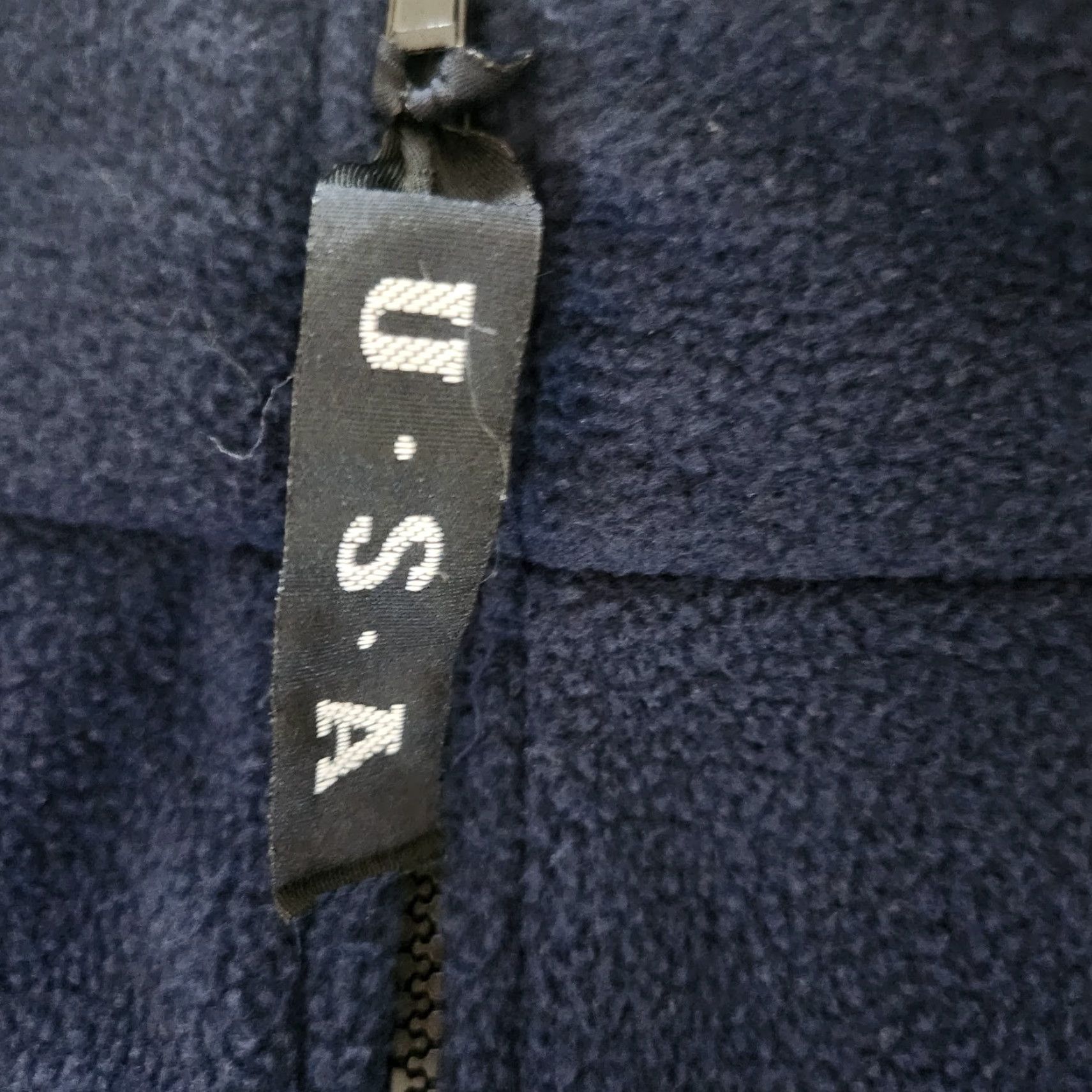 Vintage VINTAGE Team USA Olympics Fleece Zip-up Jacket Men’s Made In The USA Size M Blue Embroidered Logo Zipper Full Zip Constant Size US M / EU 48-50 / 2 - 3 Thumbnail
