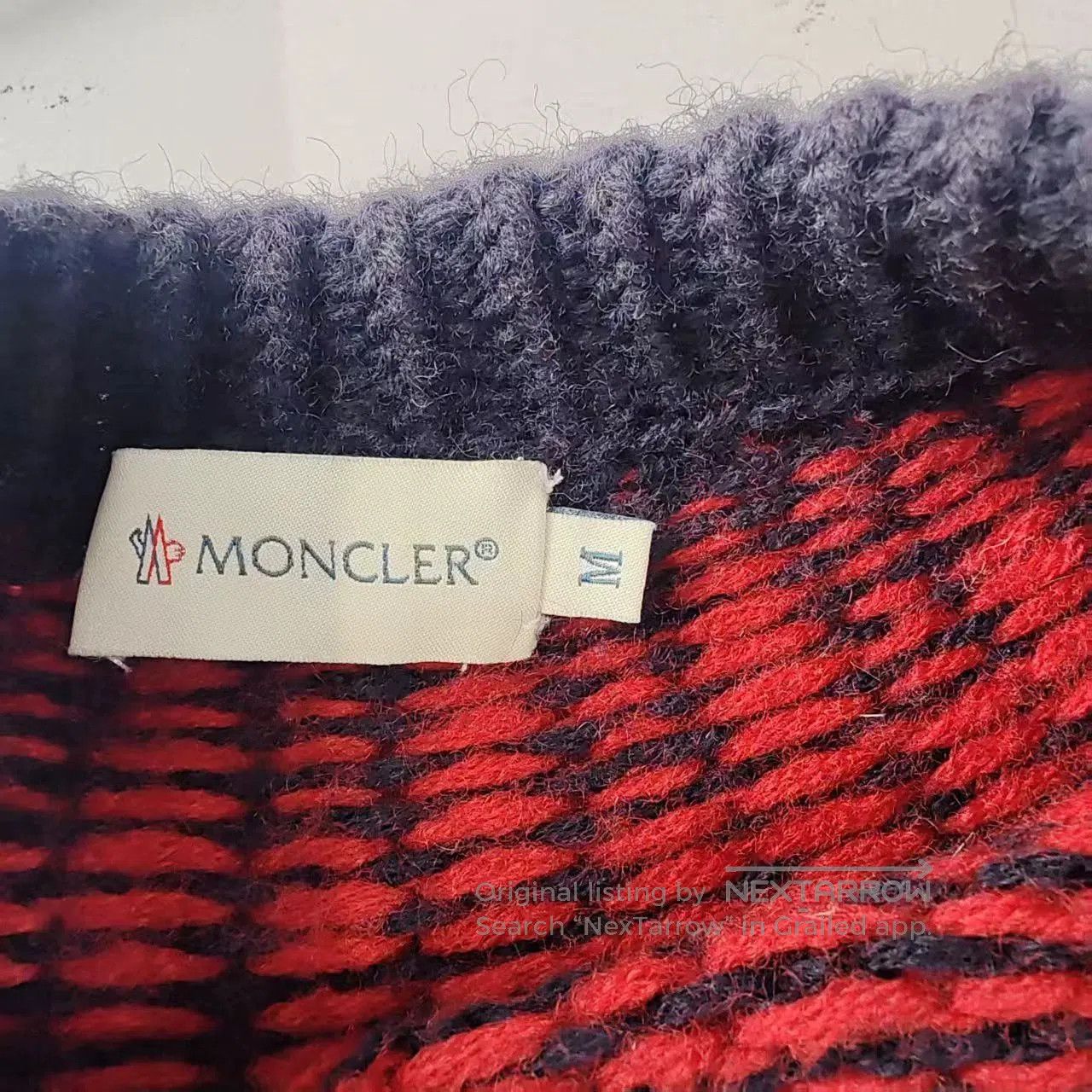 Moncler moncler wool sweater with vibrant color pattern. Size US M / EU 48-50 / 2 - 3 Thumbnail