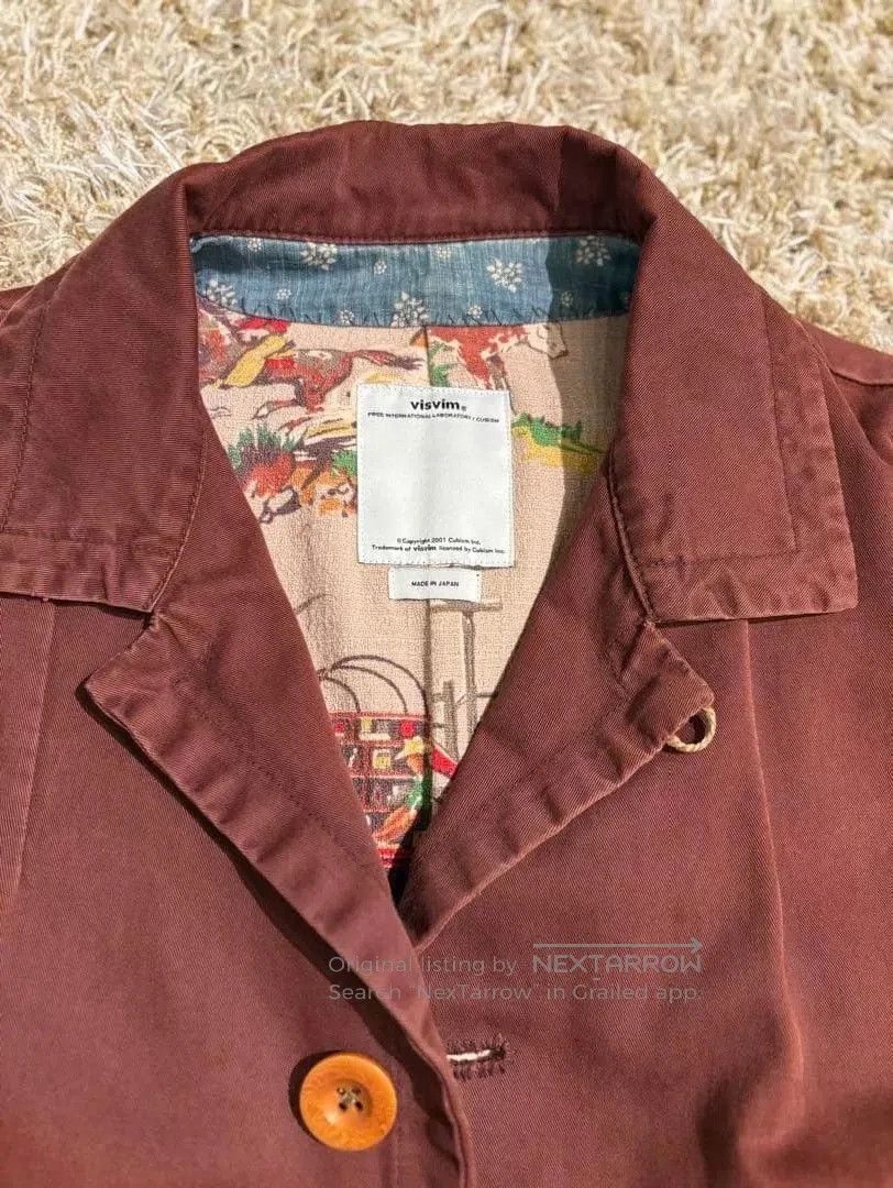 Visvim visvim Vintage Washed Brown Coat. Size US M / EU 48-50 / 2 - 2 Thumbnail