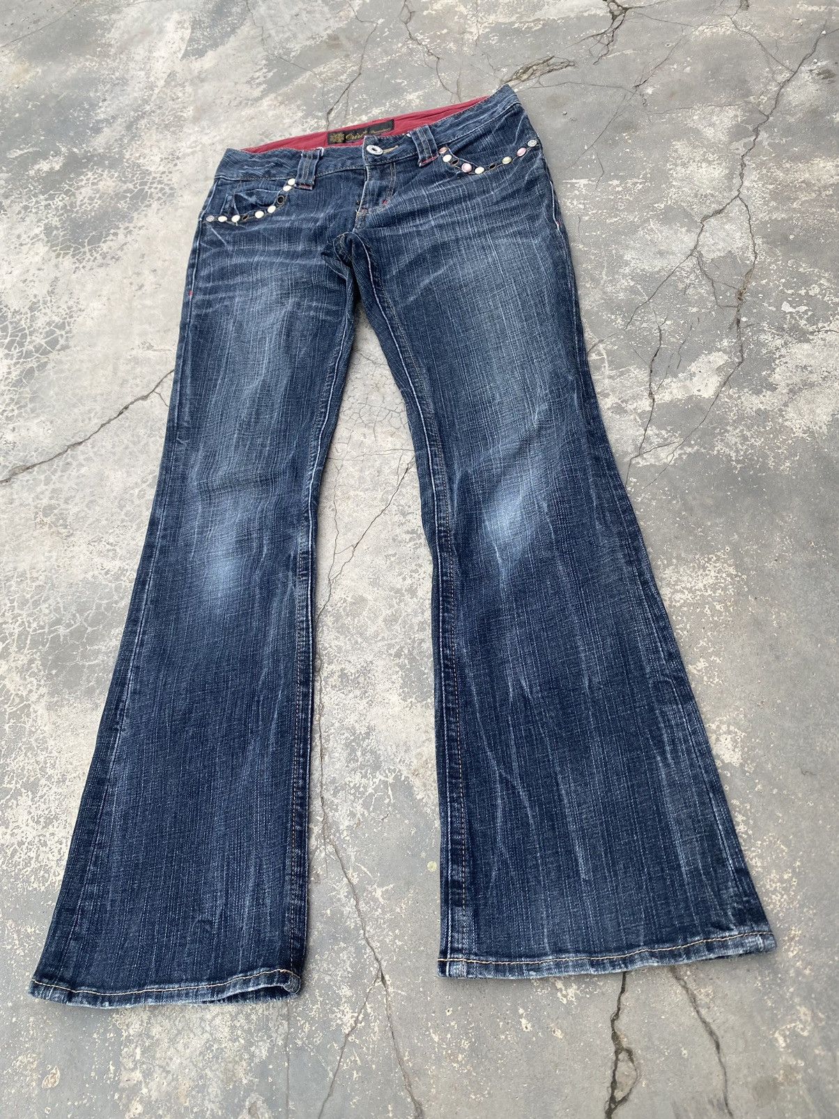 If Six Was Nine ORIRIN Stone Flare Size 29" - 2 Thumbnail