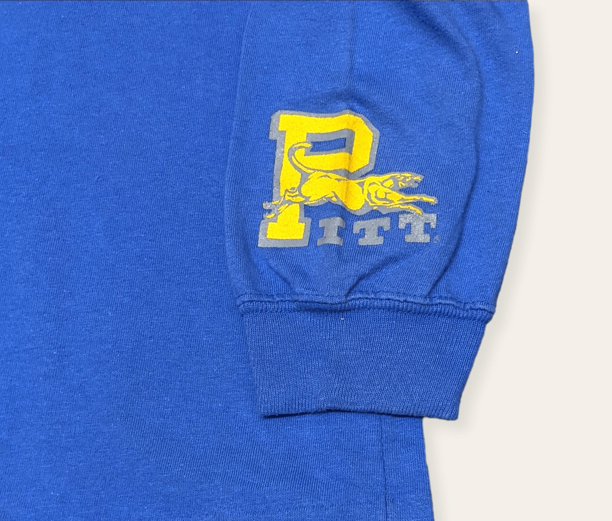 NHL × Vintage Vintage 80s 90s Pittsburgh Pitt Panthers Long Sleeve T shirt Size US M / EU 48-50 / 2 - 5 Thumbnail