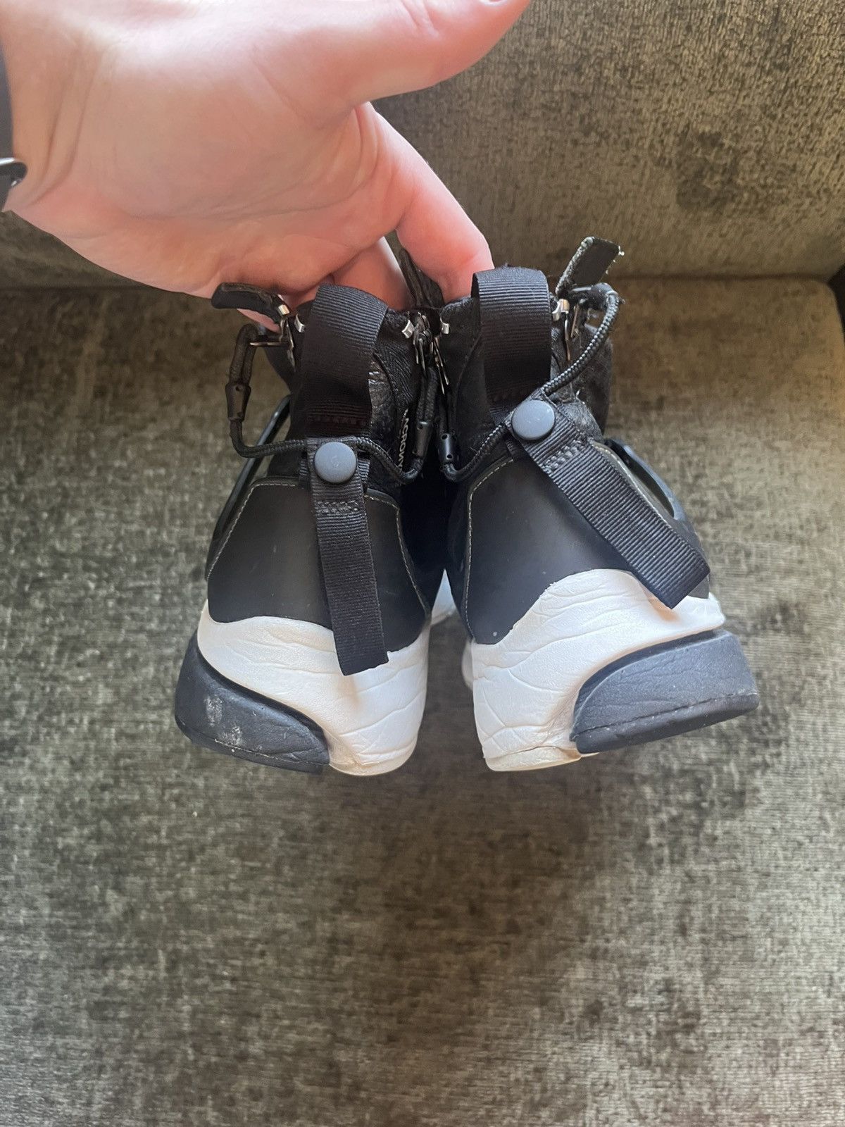 Acronym × Nike NikeLab x Acronym Air Presto Mid ‘Olive’ Size US 11 / EU 44 - 4 Thumbnail