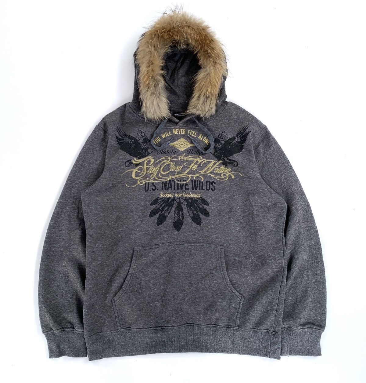 Manhole Faux Fur Gothic Vkei LGB Kmrii Style Hoodie