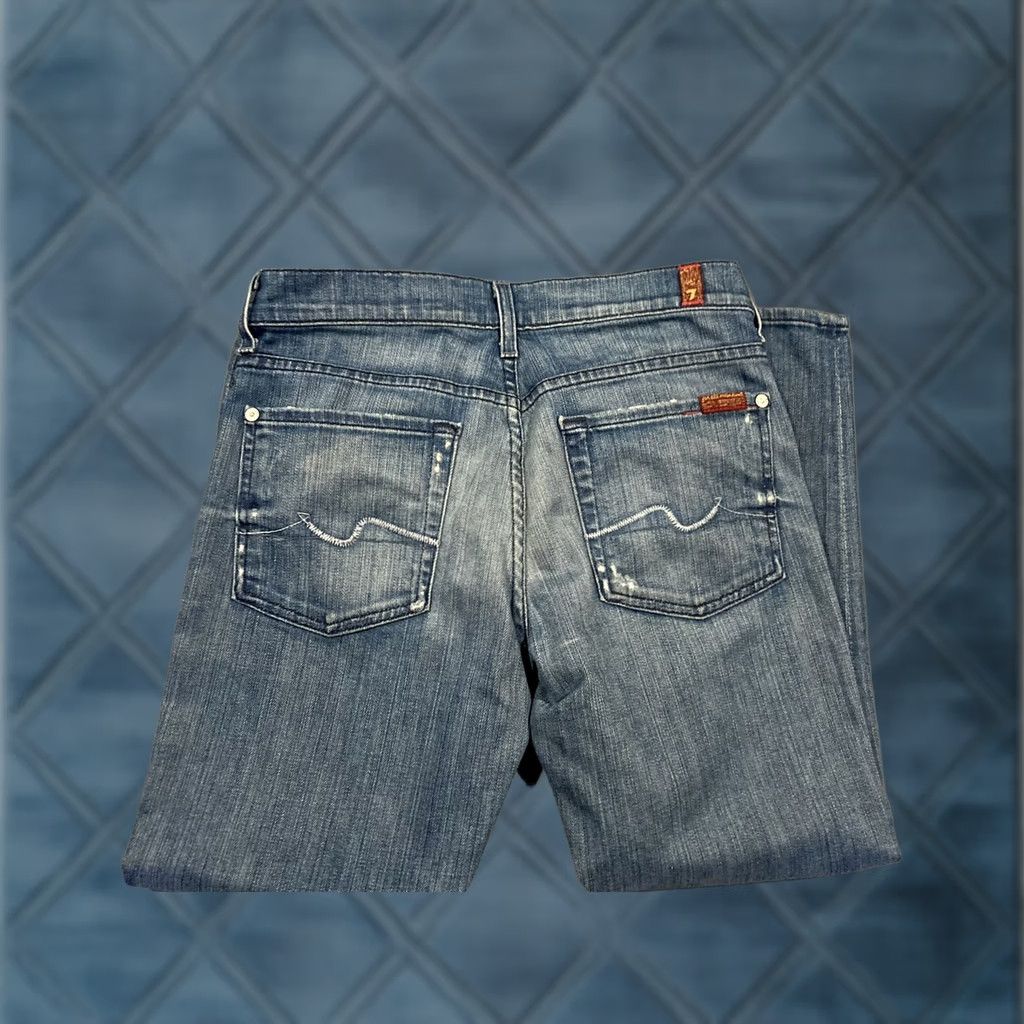 7 For All Mankind Blue Jeans" - Added for clarity Size 27" / US 4 / IT 40 - 1 Thumbnail