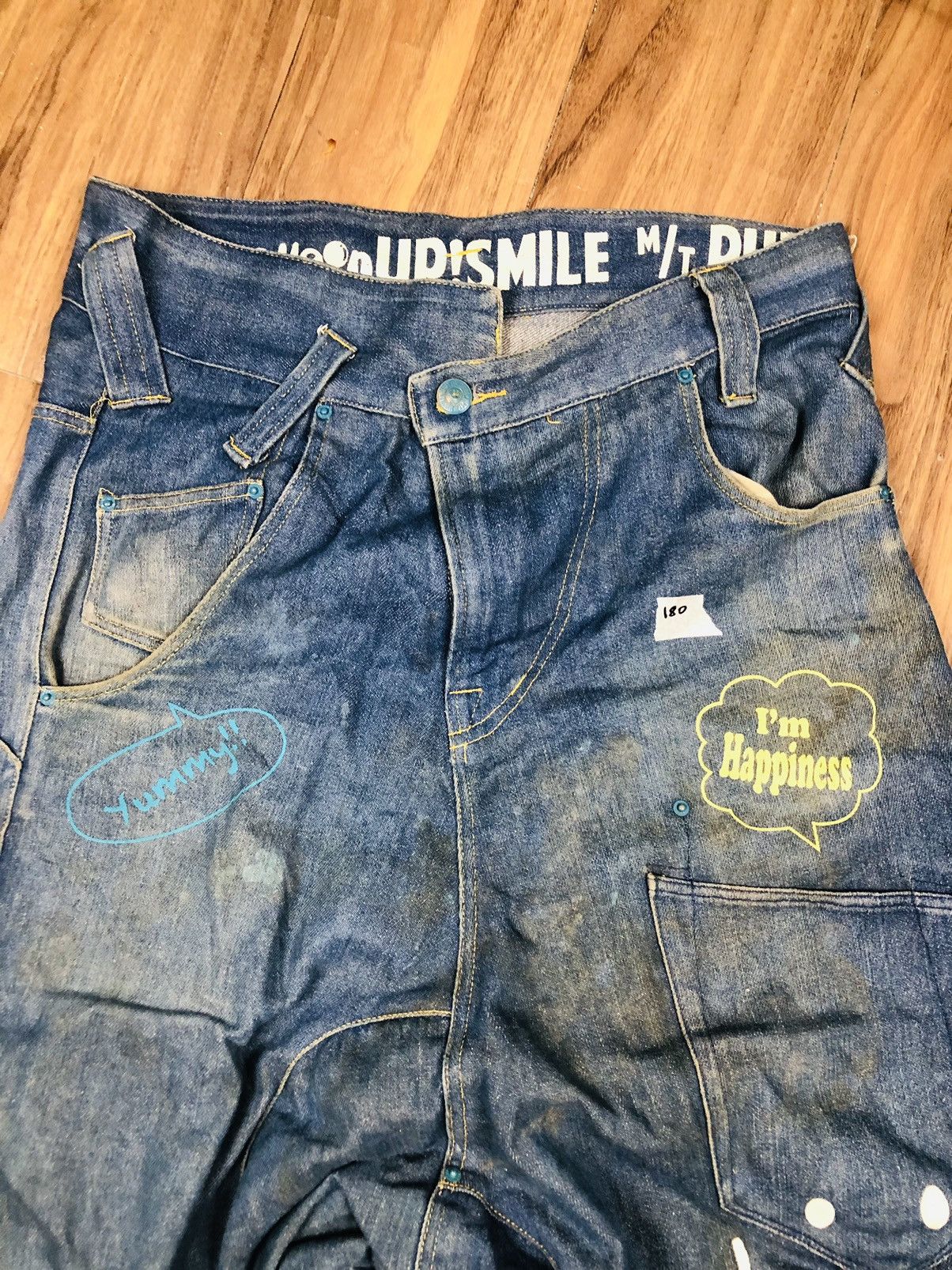 Other Up smile Denim Jeans (33) Size US 32 / EU 48 - 3 Thumbnail