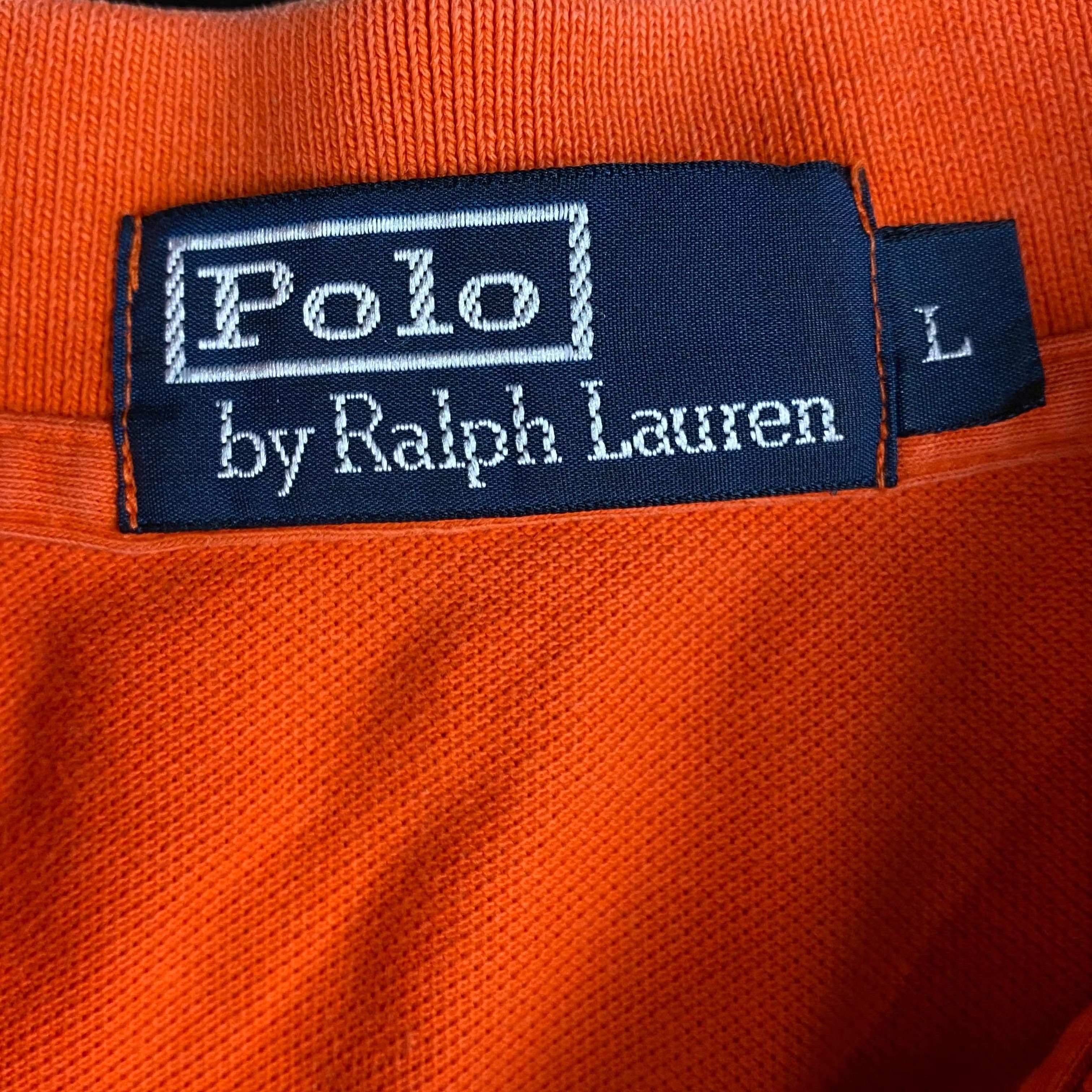 Polo Ralph Lauren × Ralph Lauren × Vintage Mens Polo Long Sleeve Rugby Ralph Lauren Vintage Size L Size US L / EU 52-54 / 3 - 4 Thumbnail