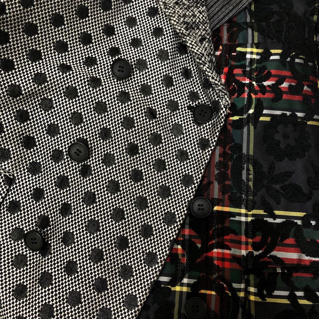 Comme des Garcons Comme des Garçons 12AW Patchwork Runway Jacket XS Size XS / US 0-2 / IT 36-38 - 7 Thumbnail