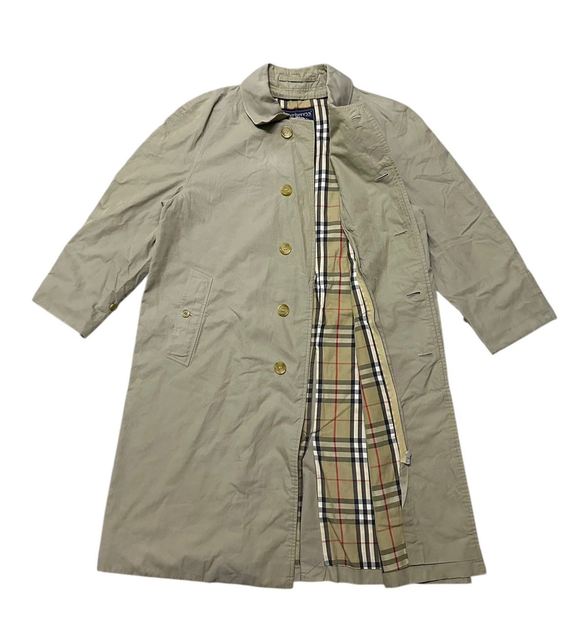 Burberry Burberrys nova checked long coat specially made for maruzen Size US L / EU 52-54 / 3 - 2 Thumbnail