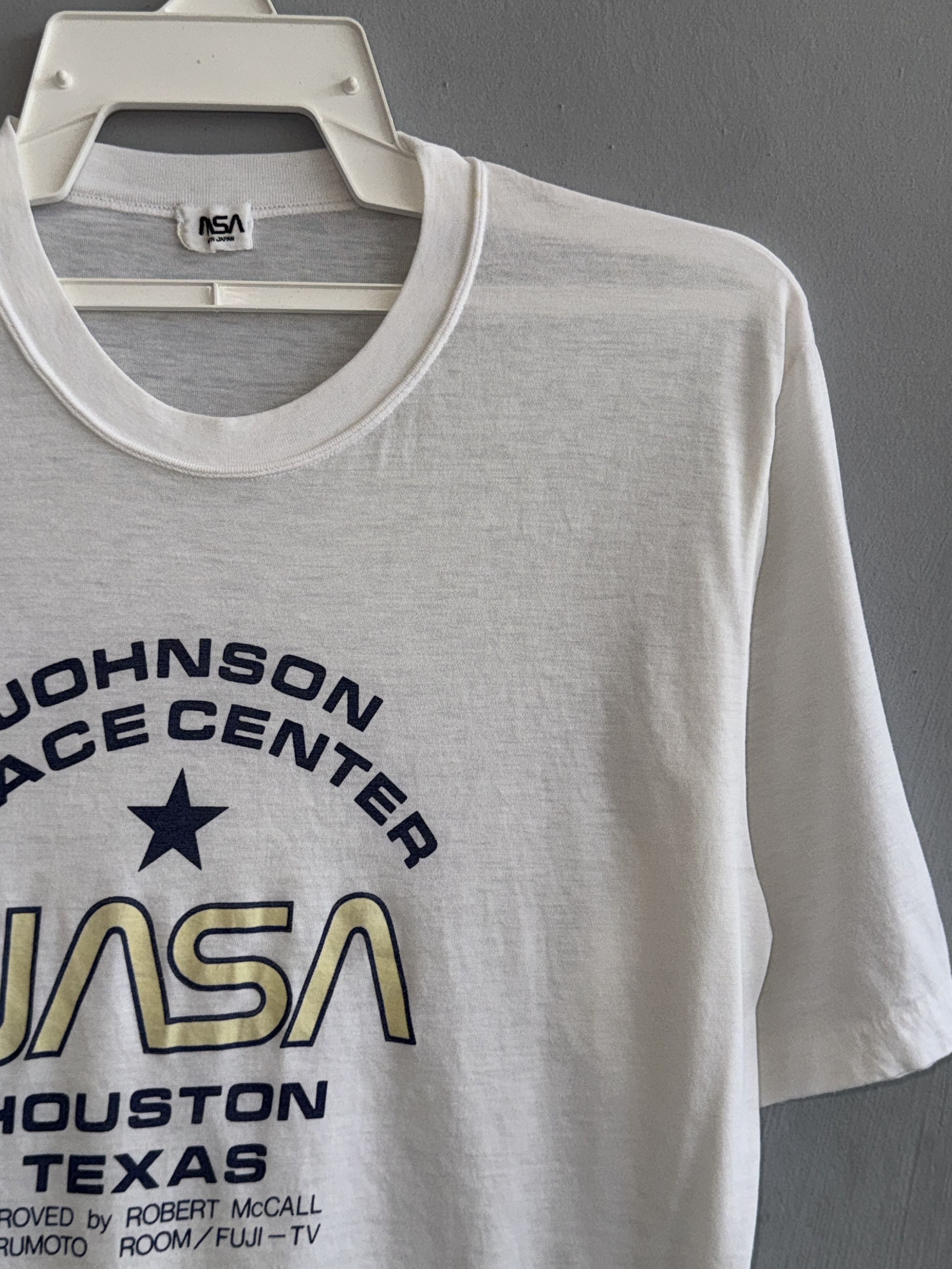 NASA Vintage Johnson Space Center NASA Rocket Science T-Shirt Size US M / EU 48-50 / 2 - 3 Thumbnail
